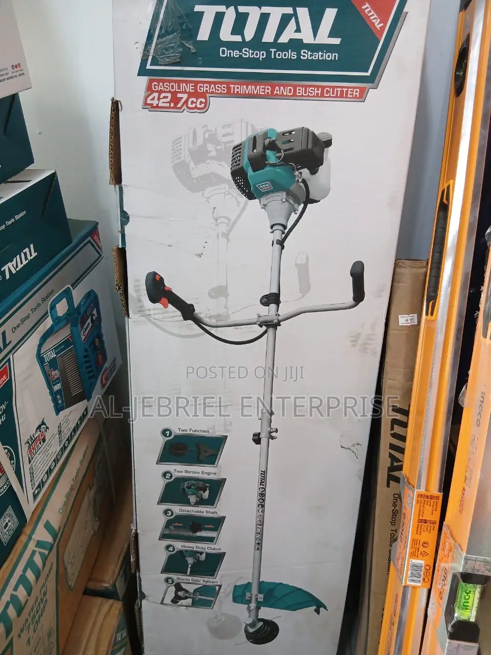 Total Gasoline Grass Trimmer (42.7cc)