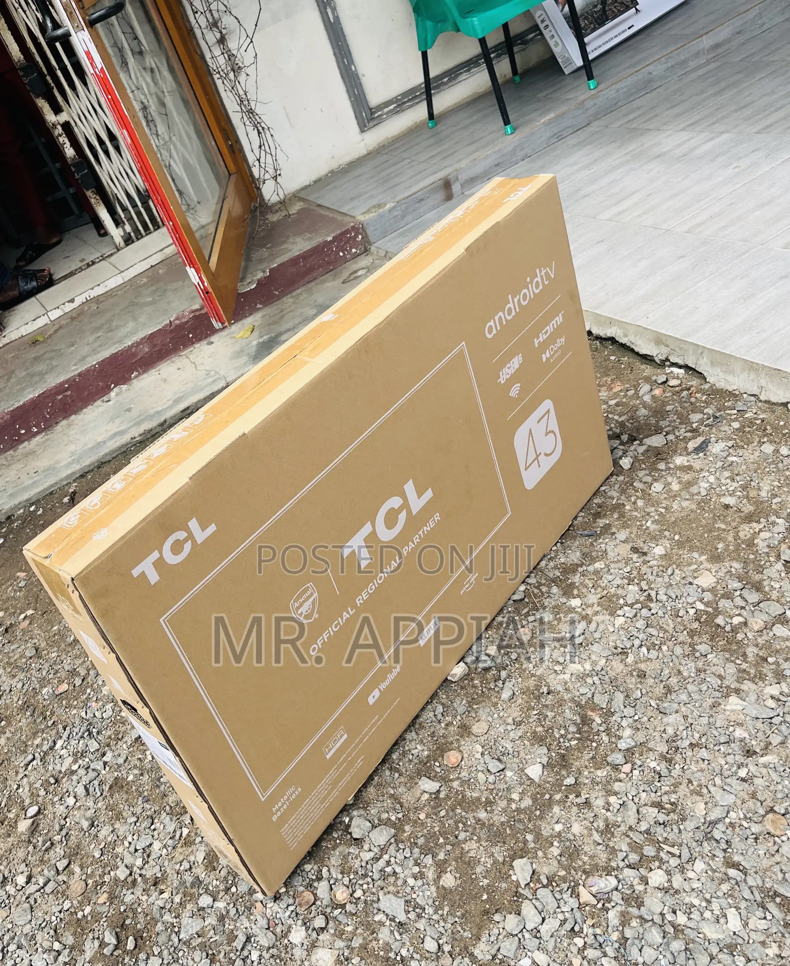 Fresh in Box TCL 43 Inch Full Hd Smart Television(Black).