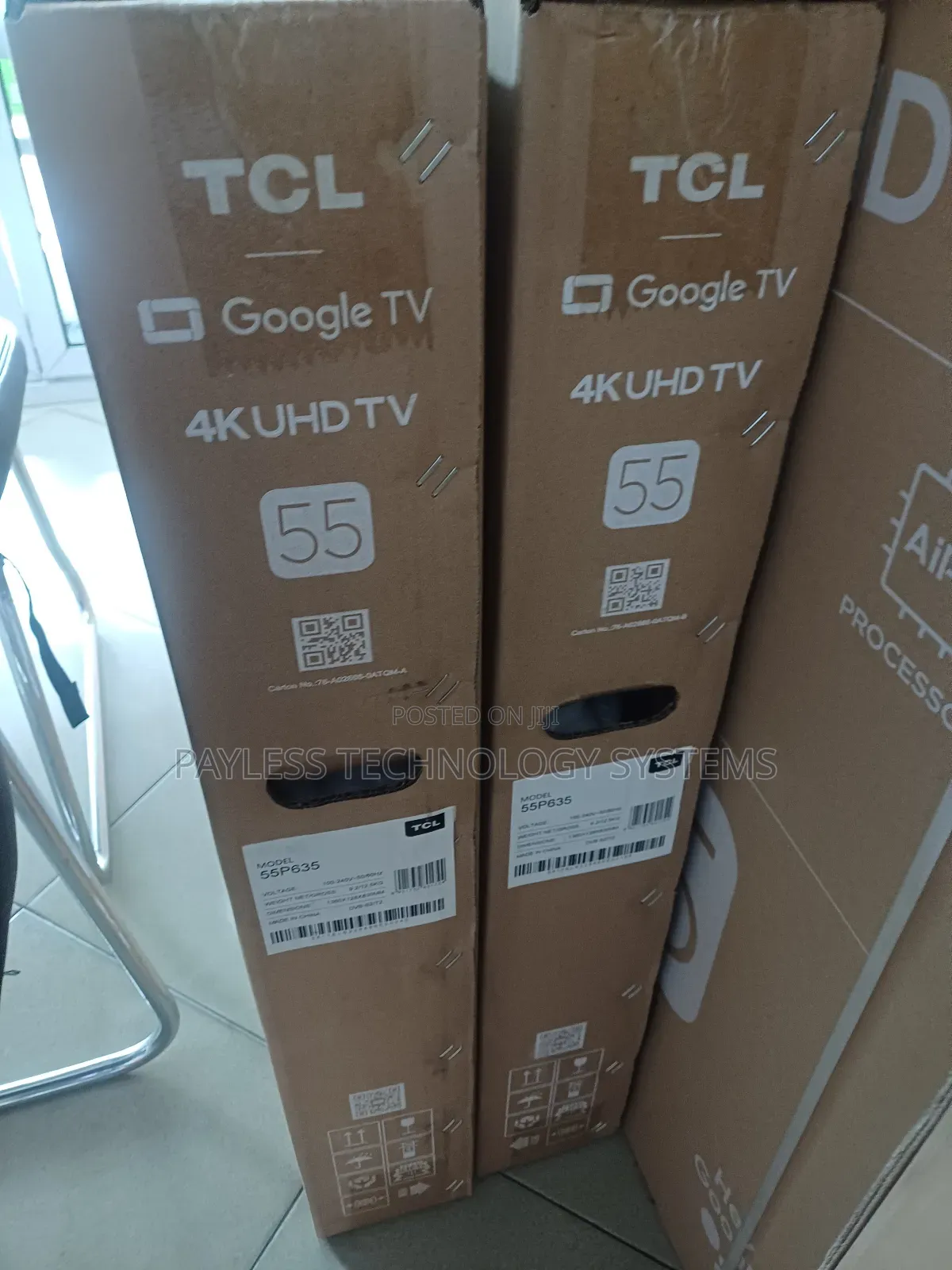 Tcl 55p635 Led Uhd 55" Smart Android Television
