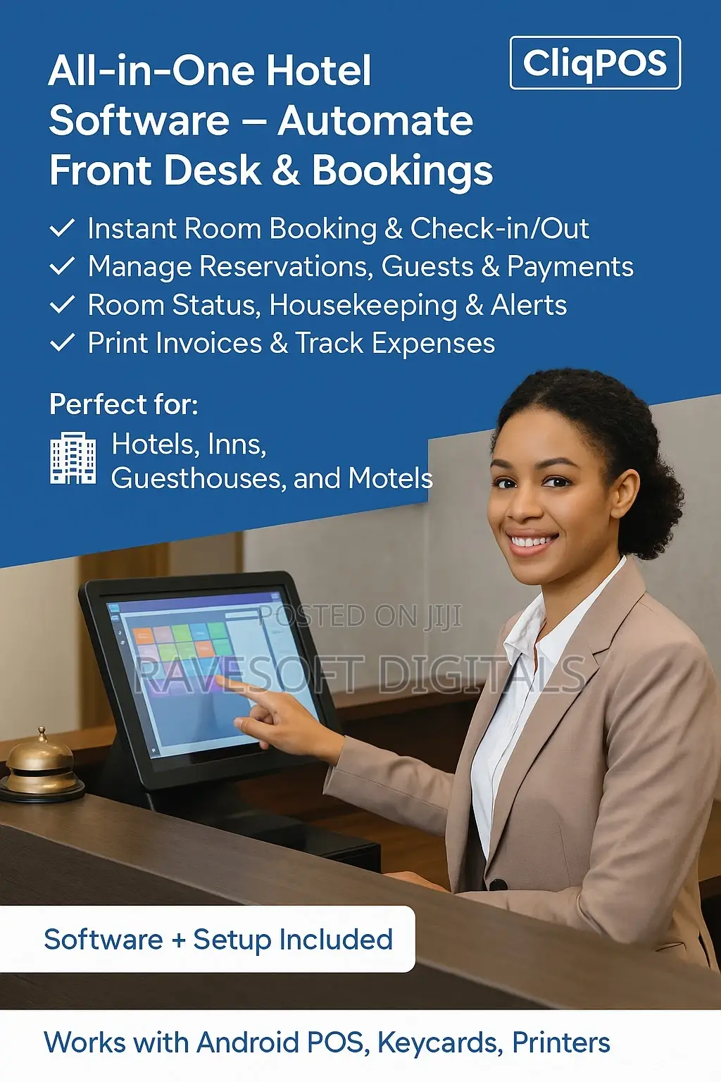 All-in-one Hotel Software – Automate Front Desk Bookings