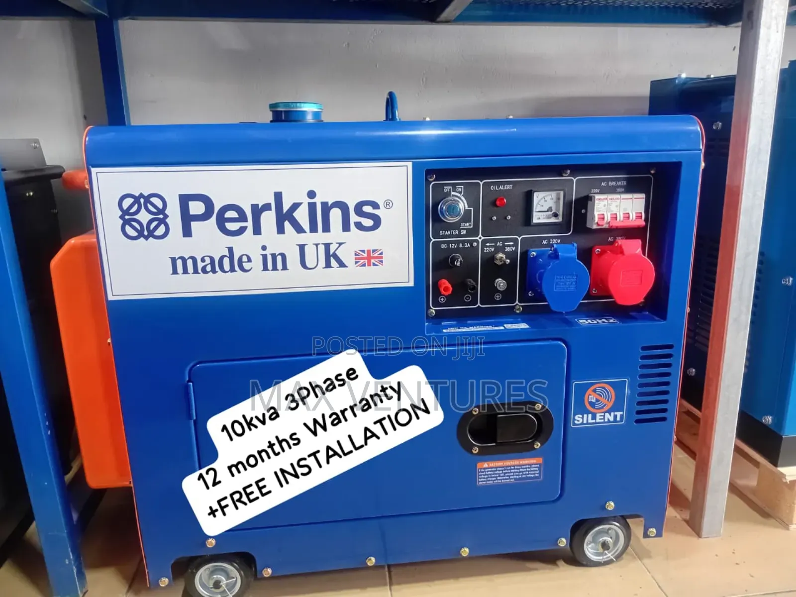 10kva Diesel Perkins 3phase Generator Heavy Duty 3phase