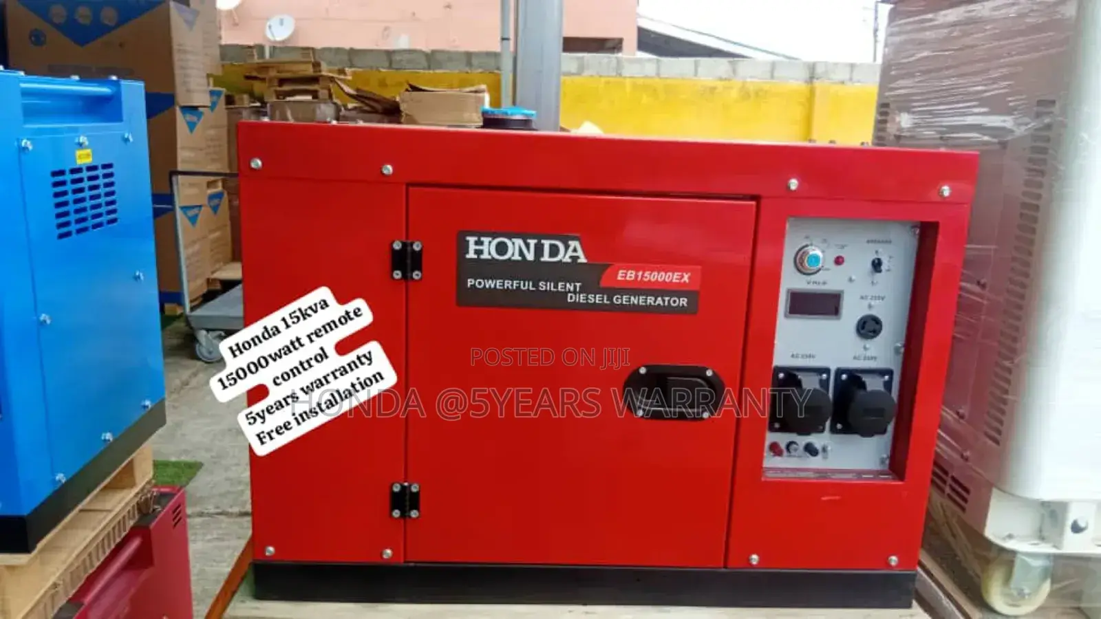 Energy Boost 15kva Remote Control Honda Generator 15kva