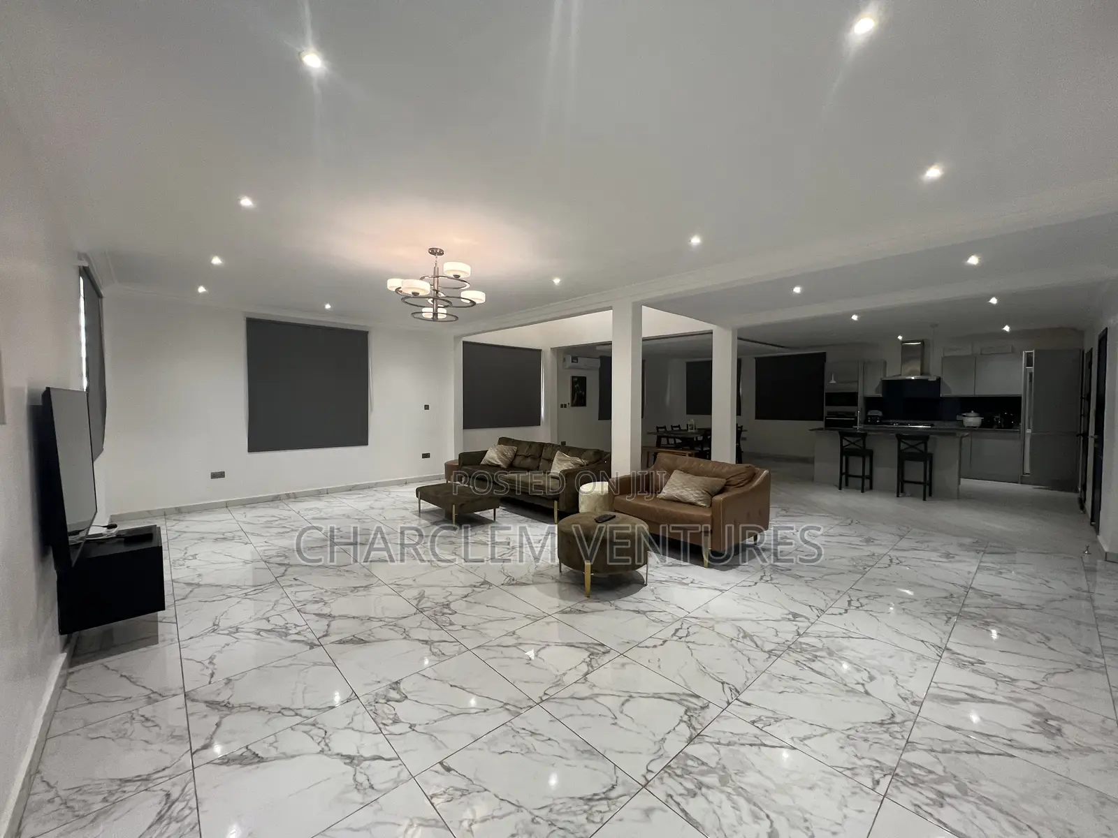 Furnished 5bdrm House in Charclem Ventures, East Legon for sale