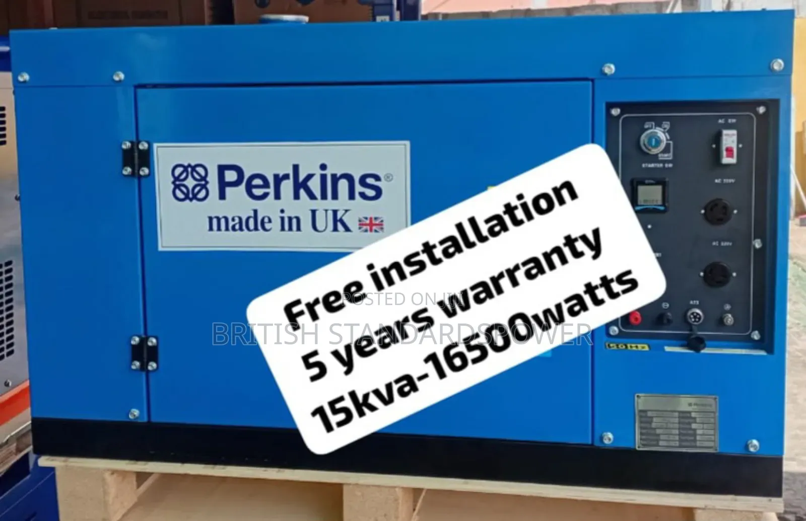 15kva Silent Diesel Generator With Copper Conductor