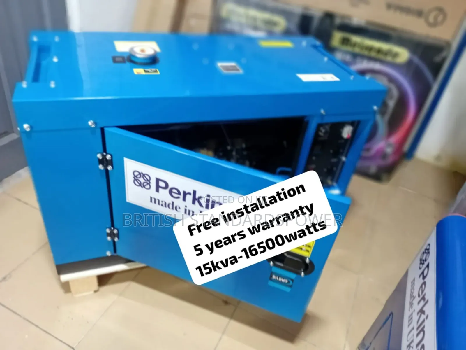 Bolstered Energy 15kva Silent Diesel Generator