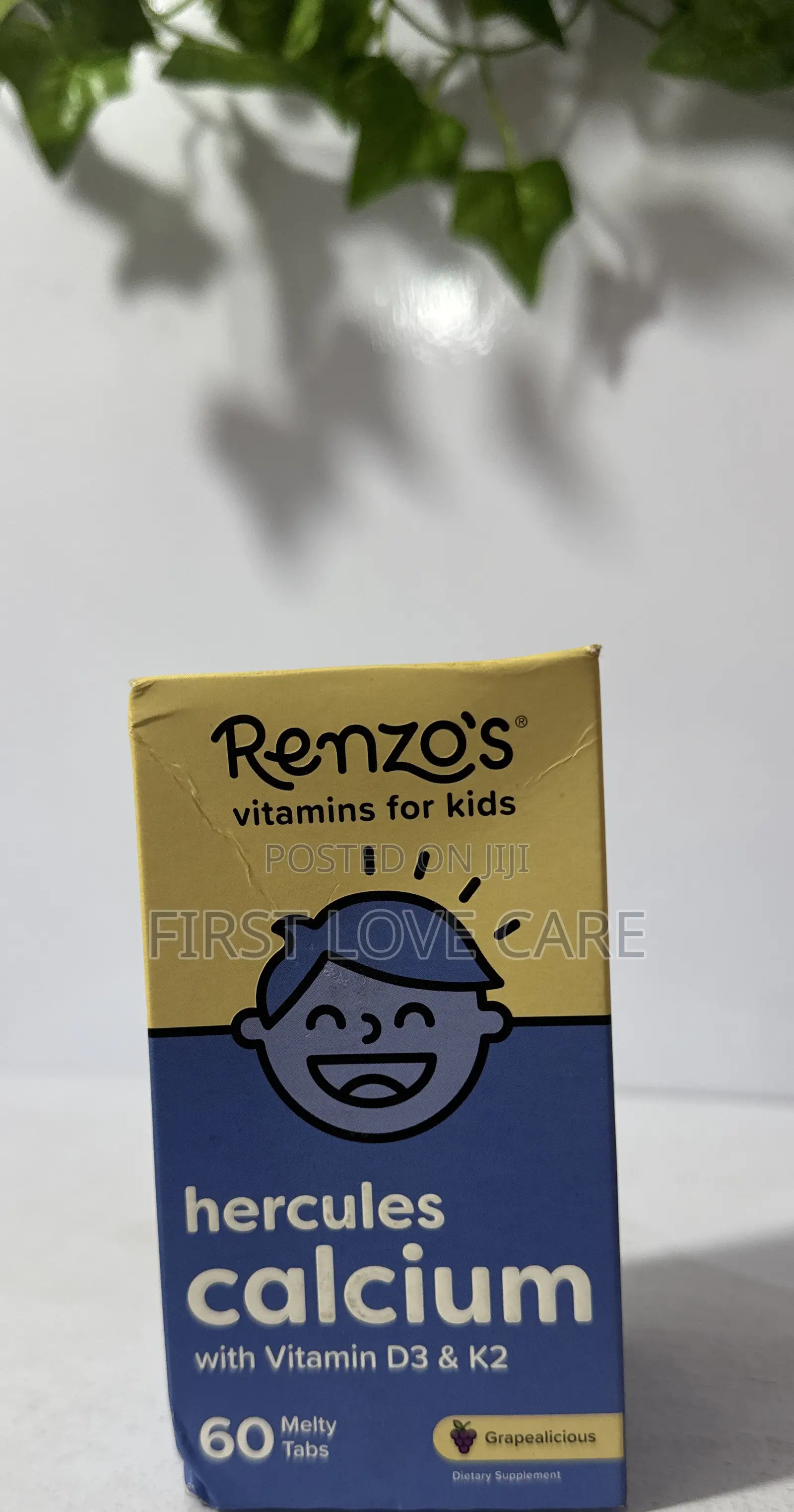 Renzo’S Vitamin for Kids Hercules Calcium With Vitamin D3 +
