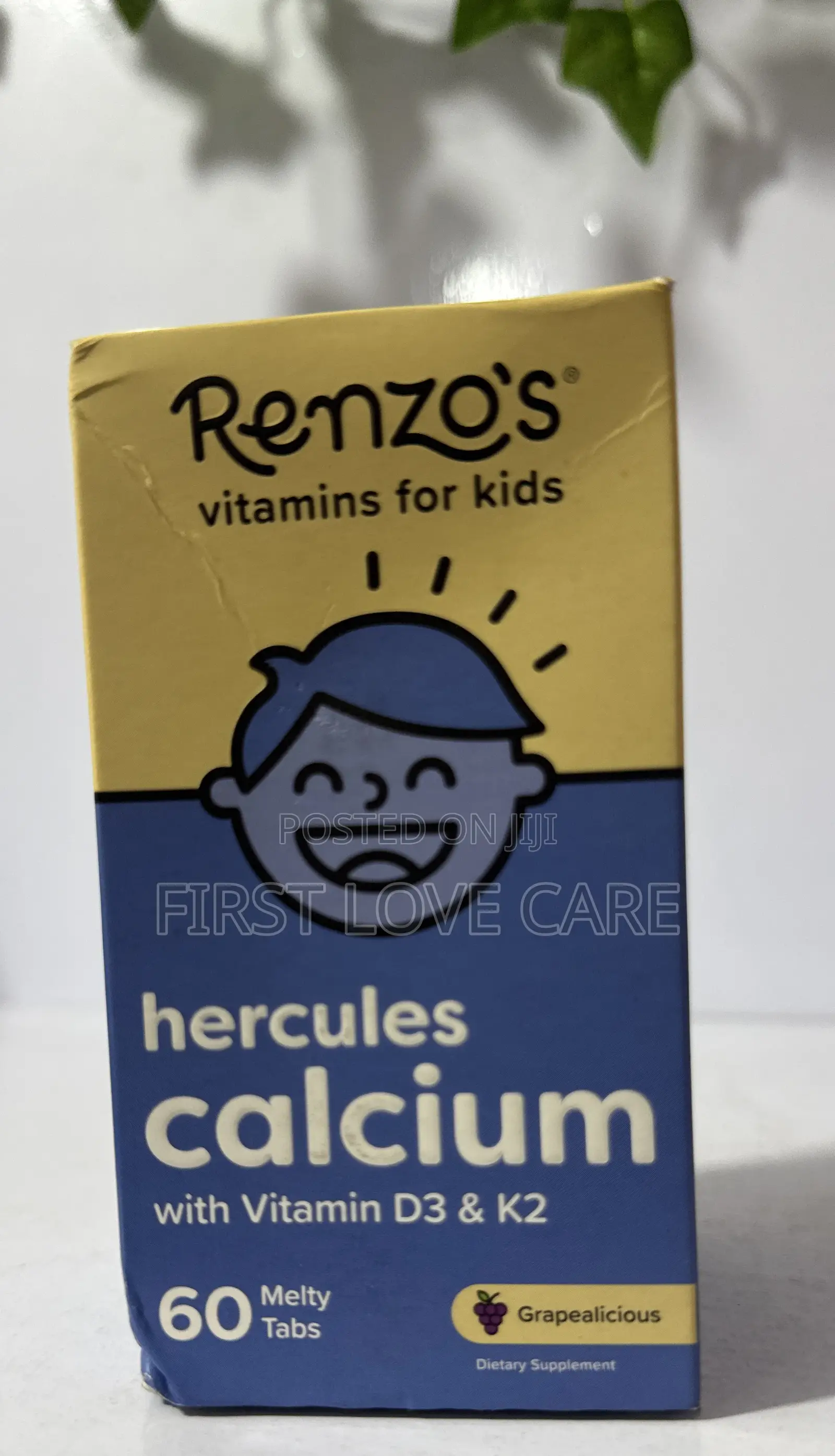 Renzo’S Vitamin for Kids Hercules Calcium With Vitamin D3 +