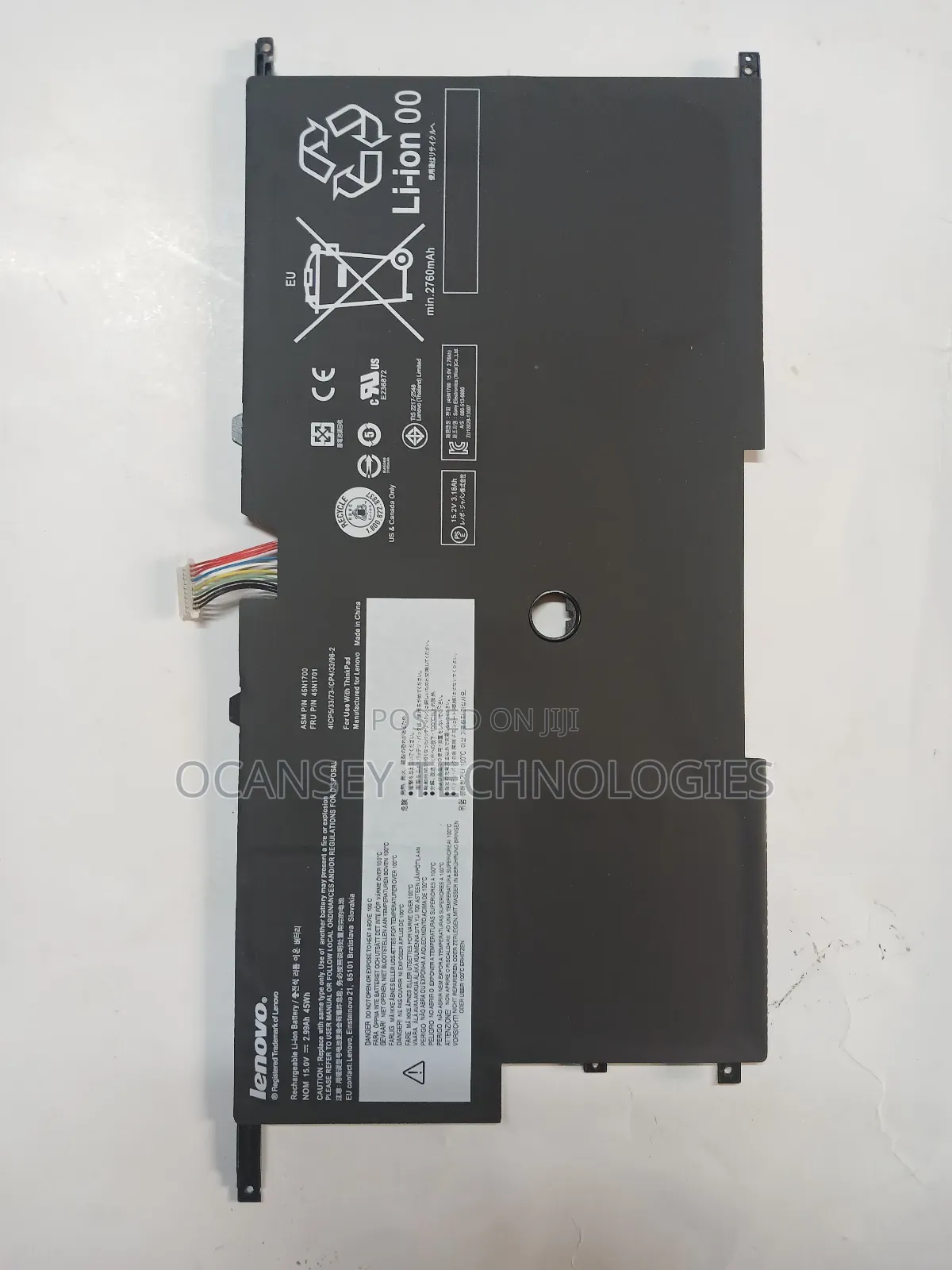 Original Lenovo 45n1701 / 00hw003 Battery For X1 Carbon Gen