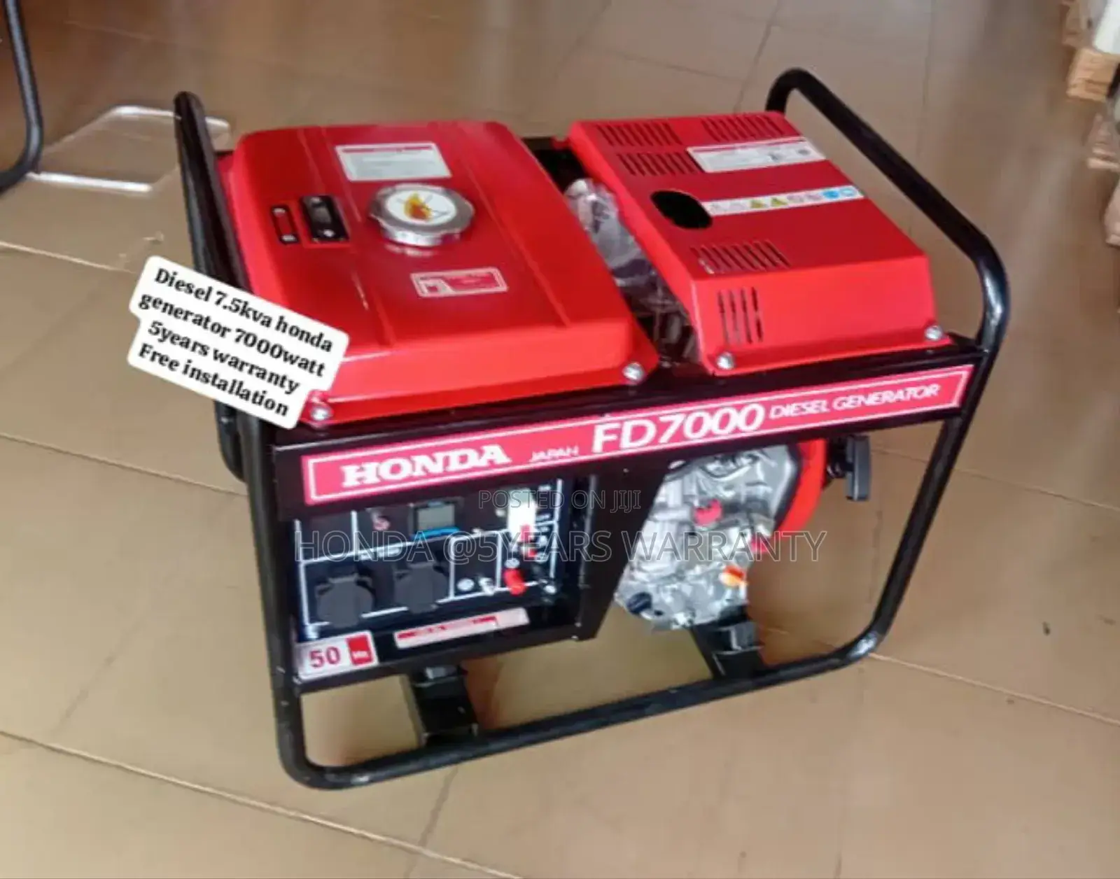 Powering Progress Efficiently Honda 7.5kva 7000watt Diesel