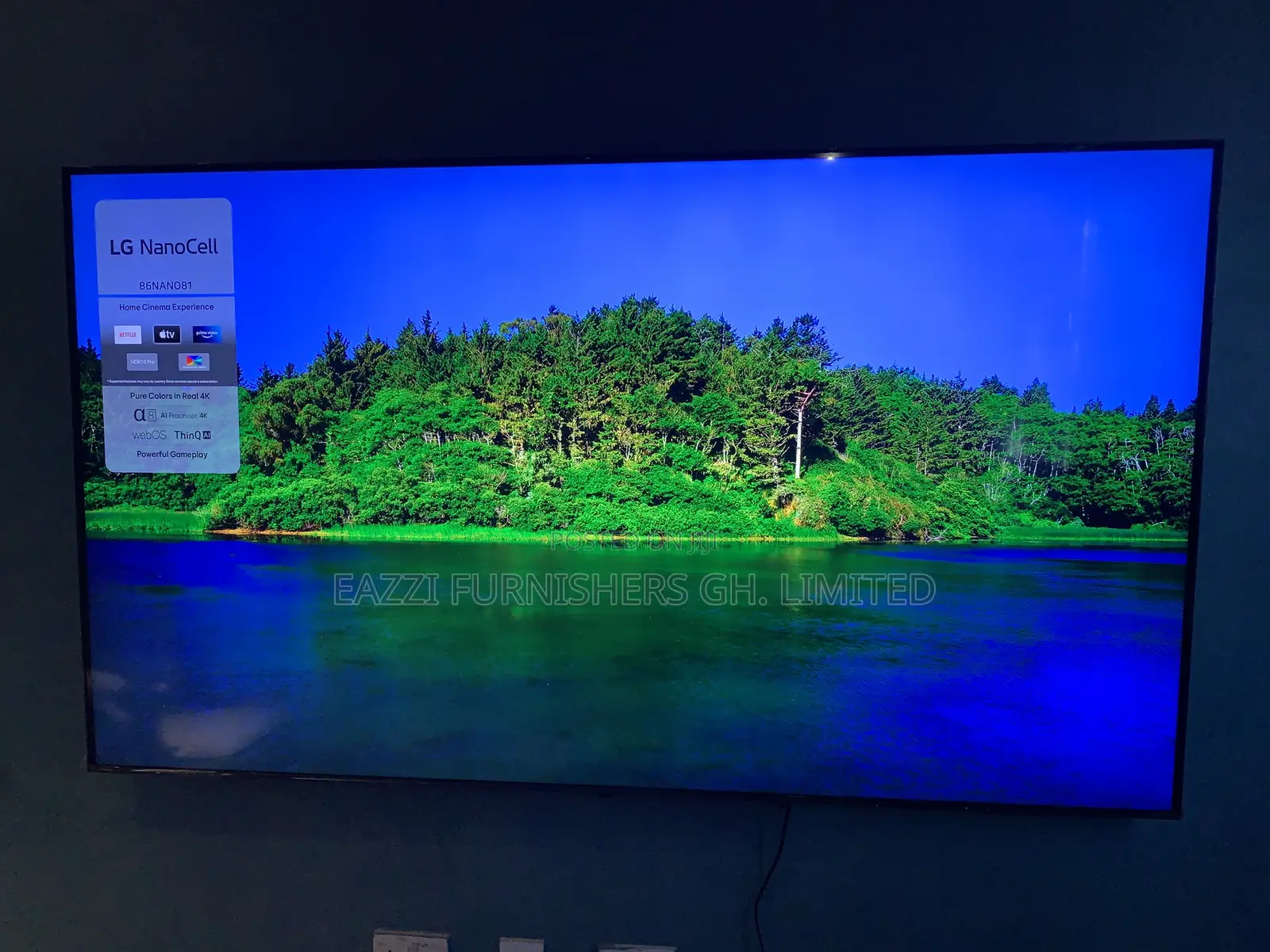 86-Inches Lg Nanocell 2024/25 Smart Uhd 120 Hz Gaming Tv