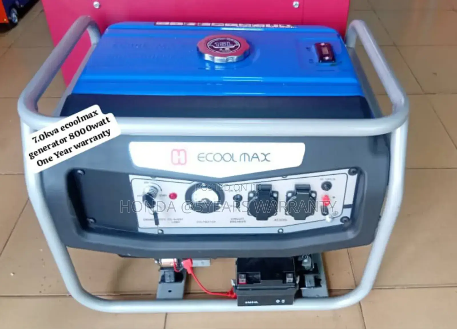 Green Spark Energy Ecoolmax 7.0kva 8000watt Petrol 7.0kva