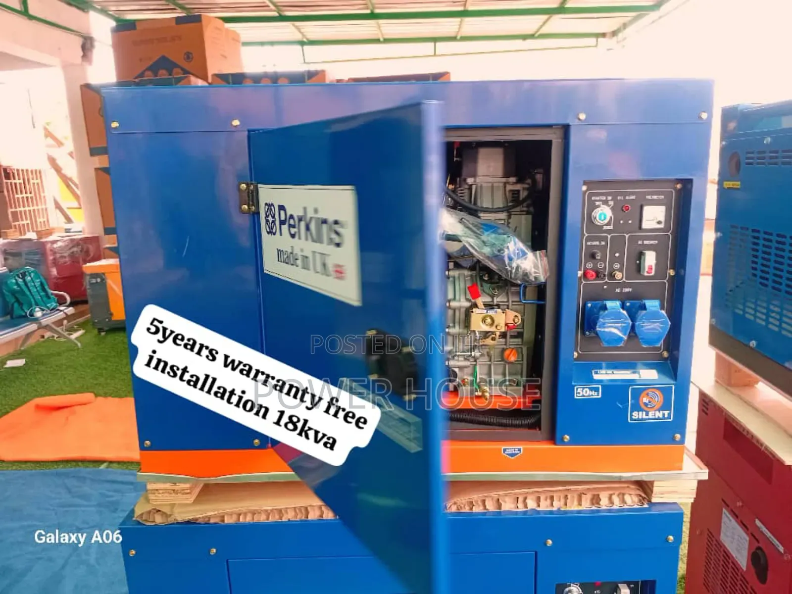 Hub Sphere 18kva Perkins Diesel Generator 18kva Perkins