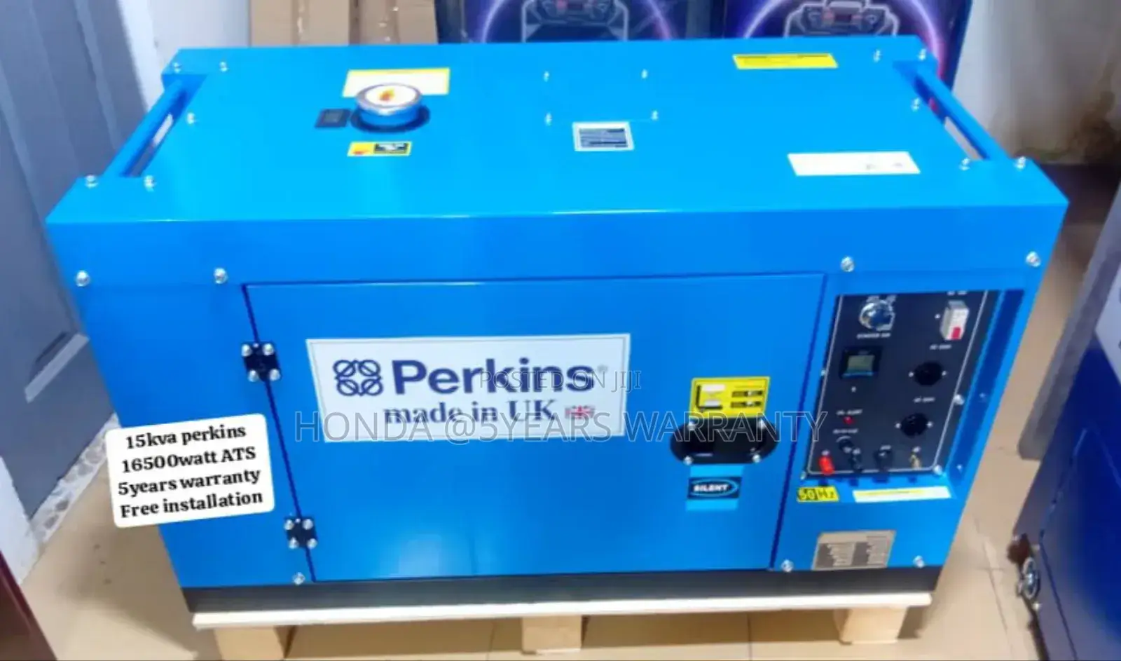 Sustainable Energy Efficiently Perkins 15kva 16500watt (Ats)