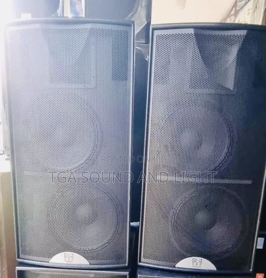 Martin Audio 2x15 Full Range Speakers - Pair