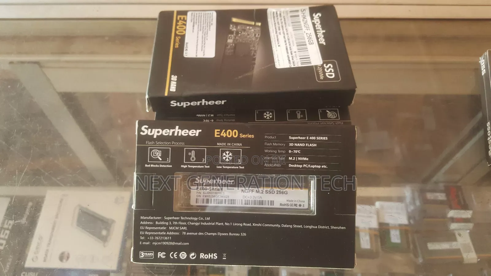 256gb M.2 NGFF (Double Cut) SSD
