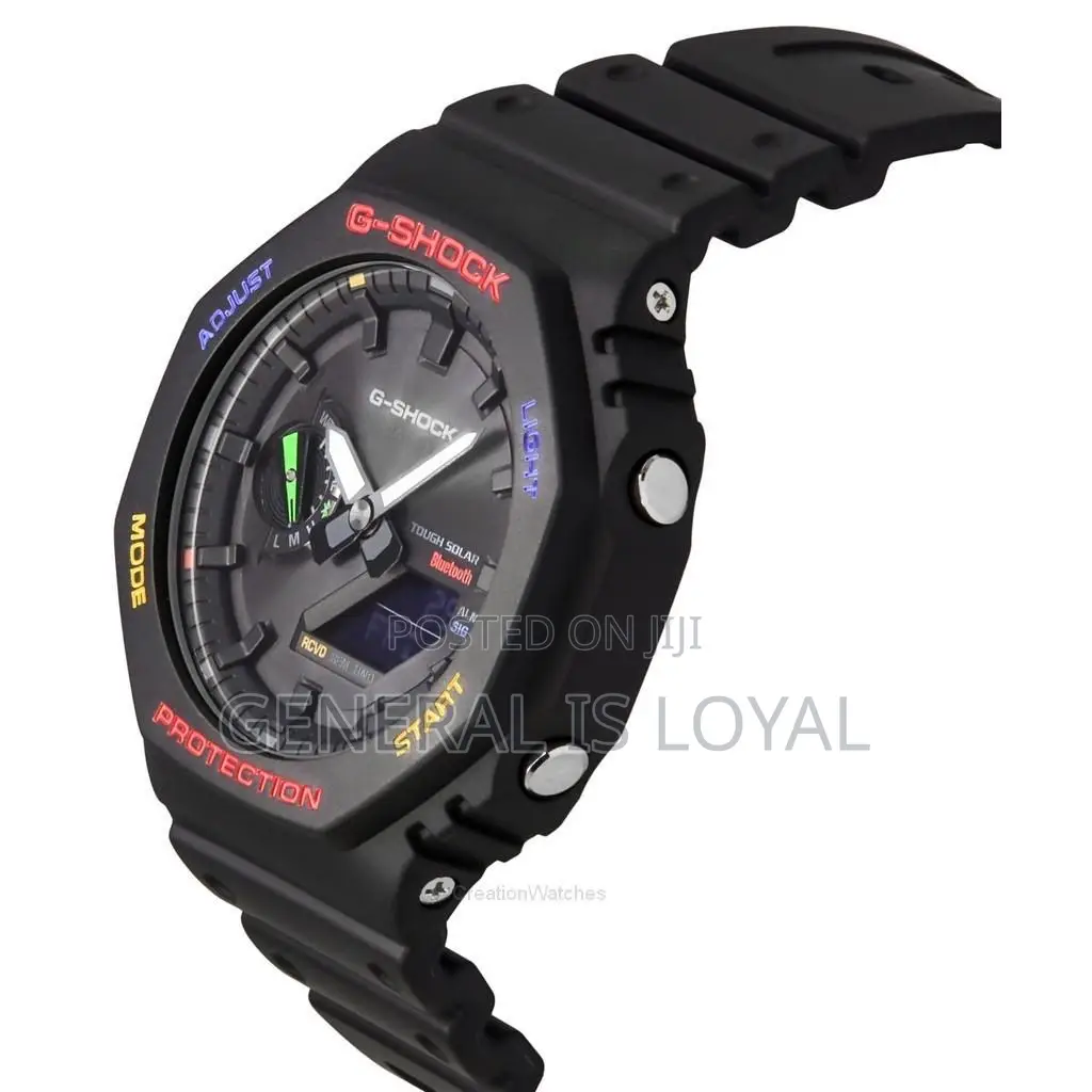 Black G Shock Crystal