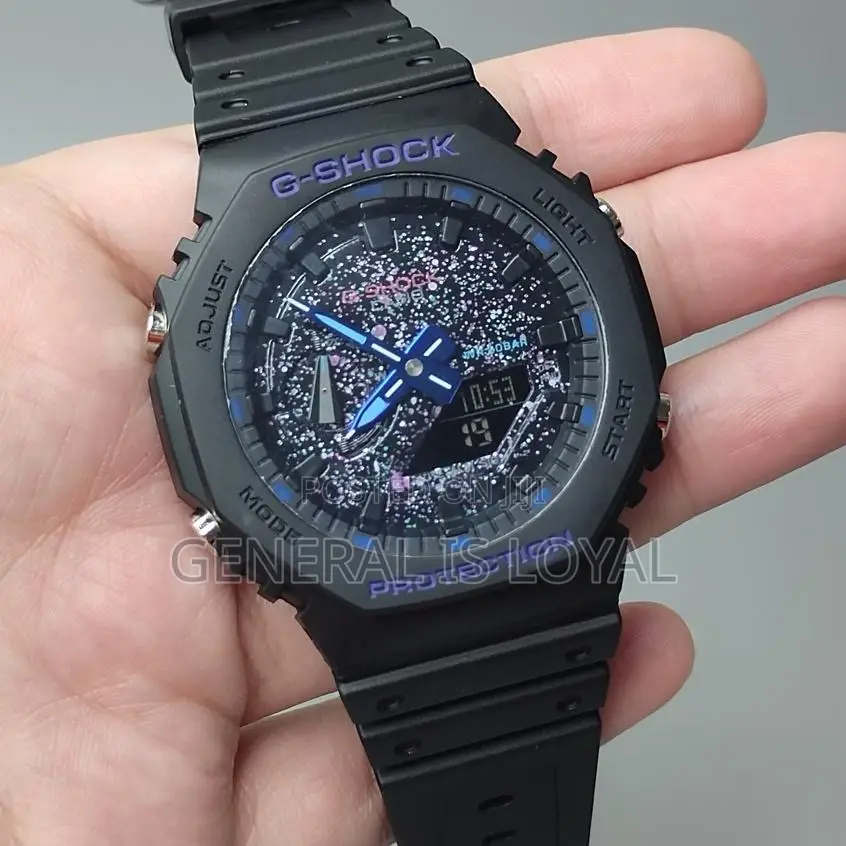 Black G Shock Crystal