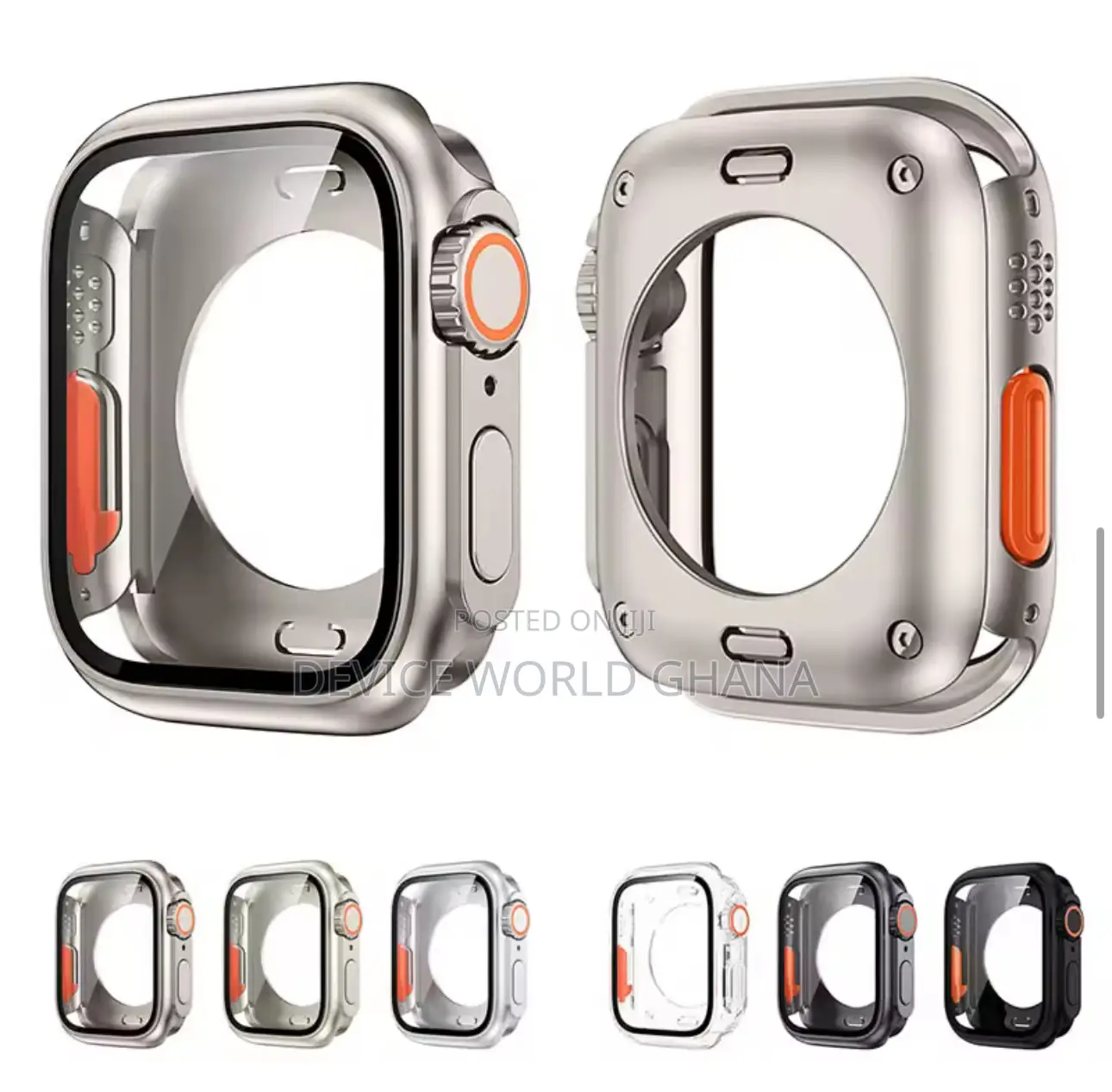 360 Case Front N Back for Apple Watch Series 1 to 11