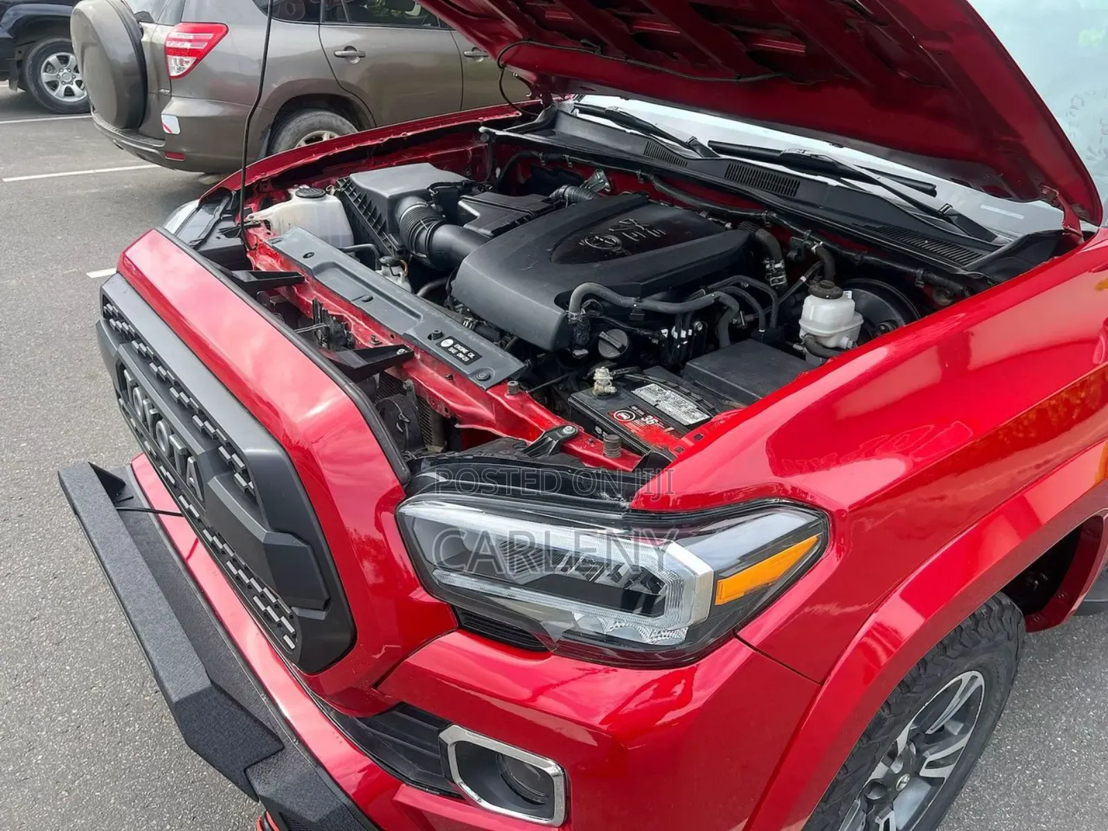 Toyota Tacoma TRD Sport 2017 Red