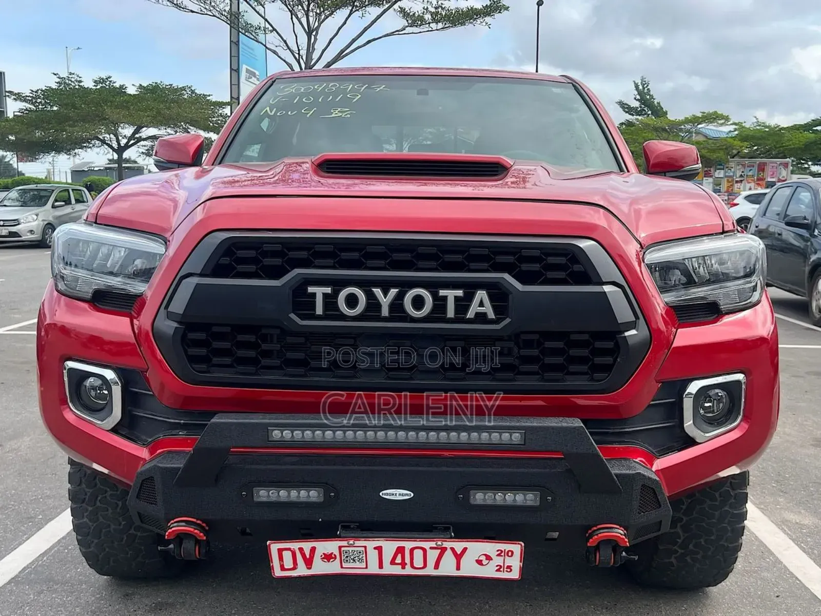 Toyota Tacoma TRD Sport 2017 Red