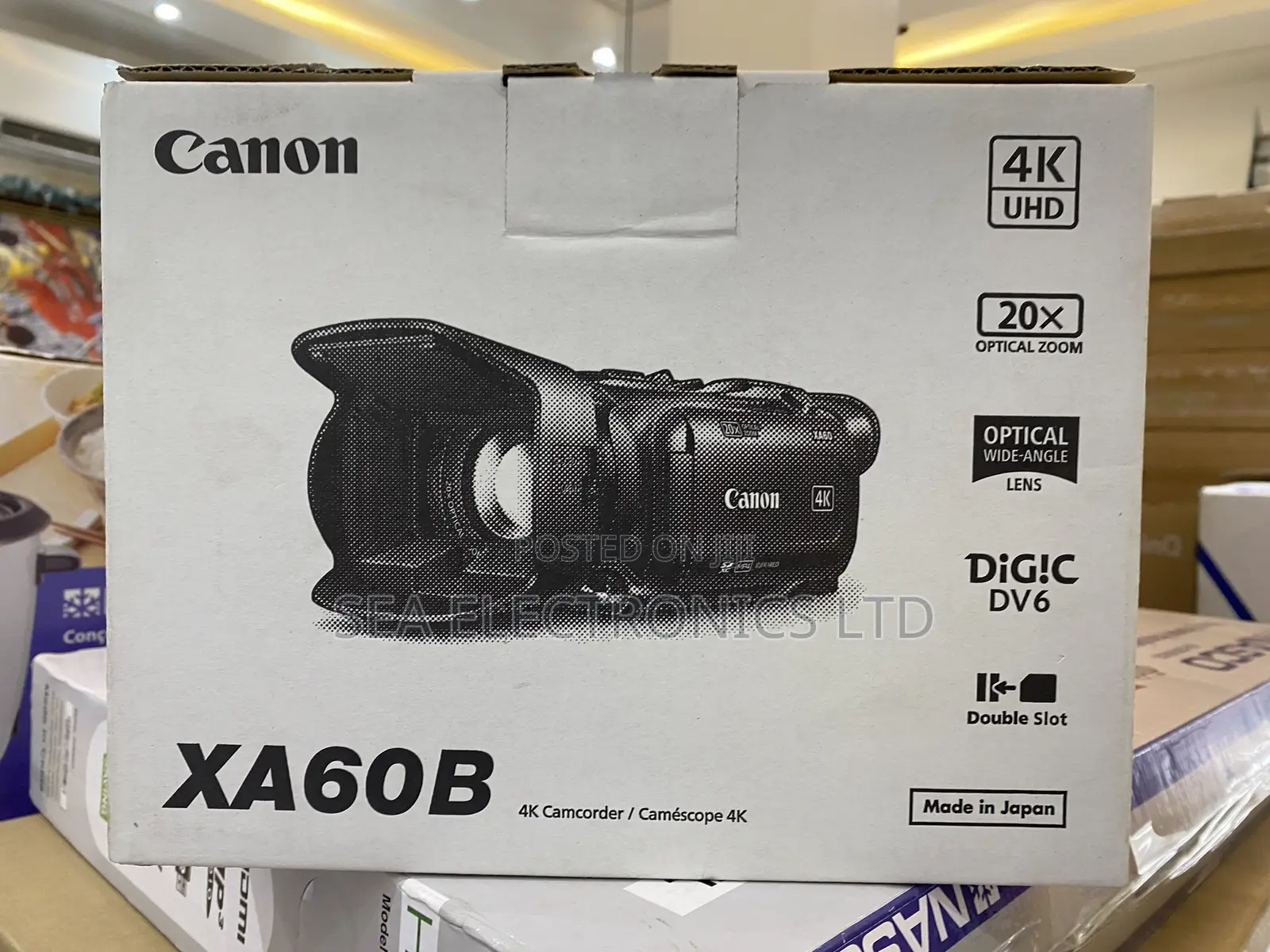 Canon Xa60b Camcorder 4k Camera