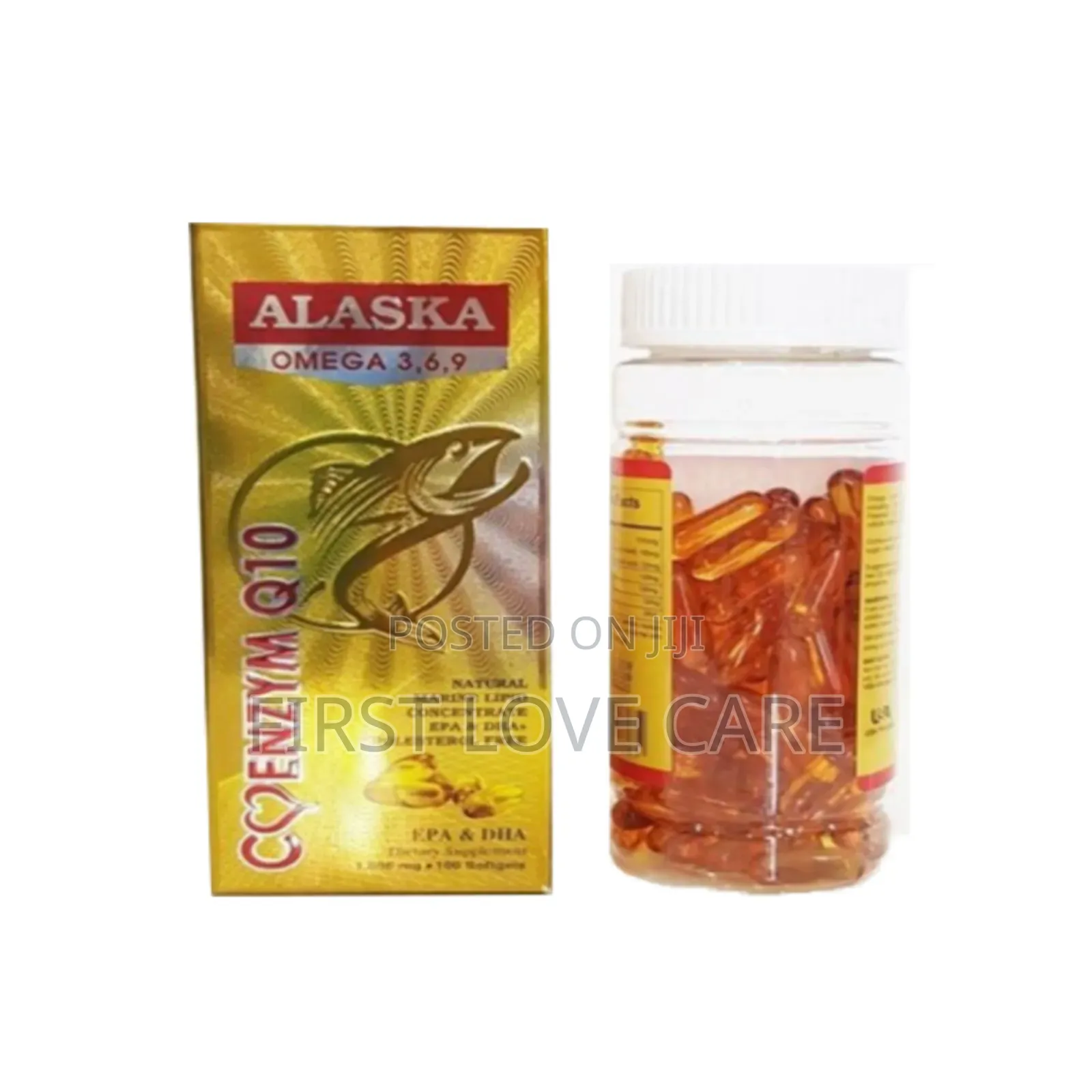 Alaska Omega-3 6 9 Co Enzyme Q10