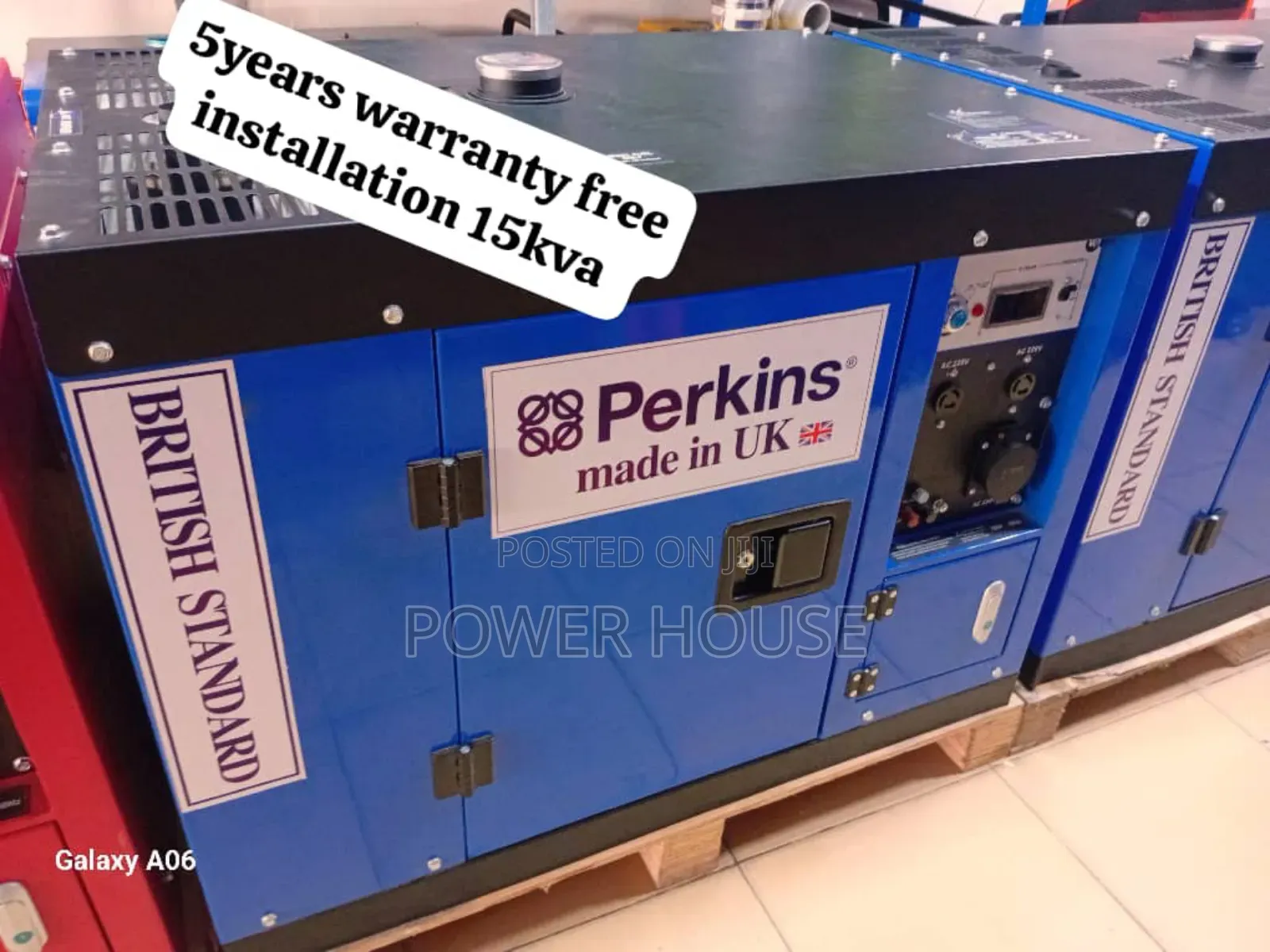 Hub Boreal 156000watts Perkins15 Diesel Generator
