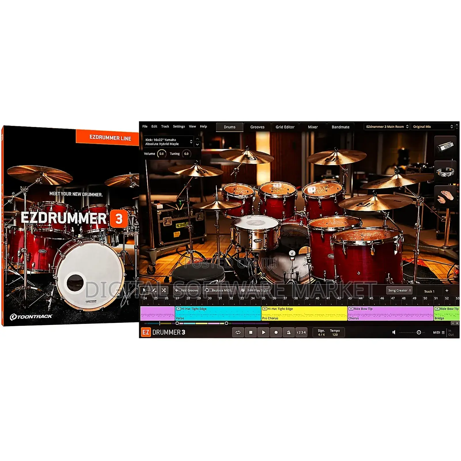 Ezdrummer 3 for Mac