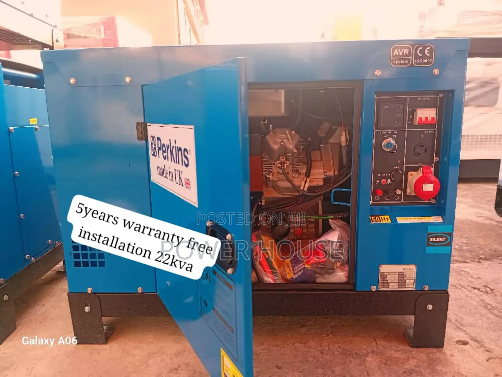 Hub Module Perkins 22kva Diesel Generator 22kva