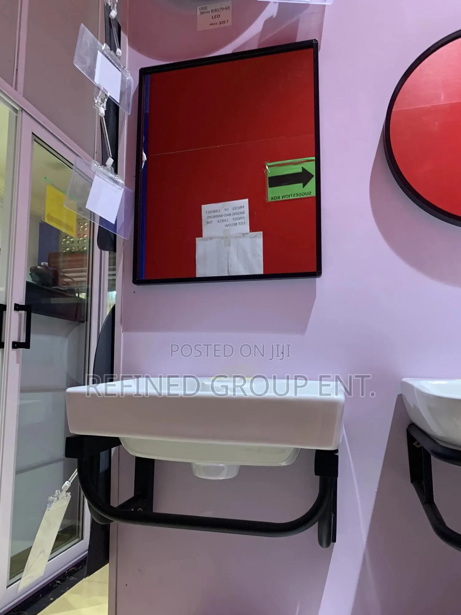 Mini Washroom Basin/Cabinet