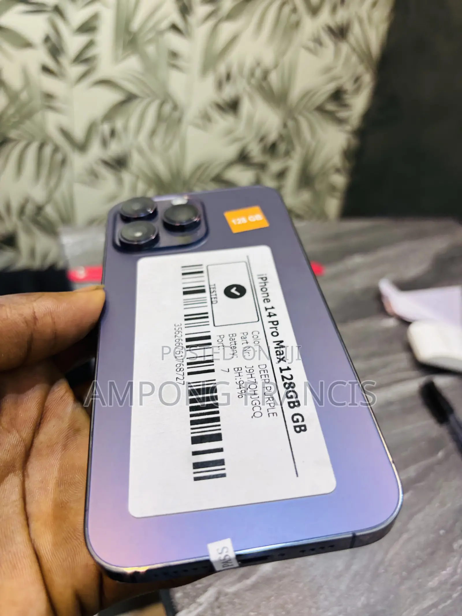 Apple iPhone 14 Pro Max 128 GB Purple