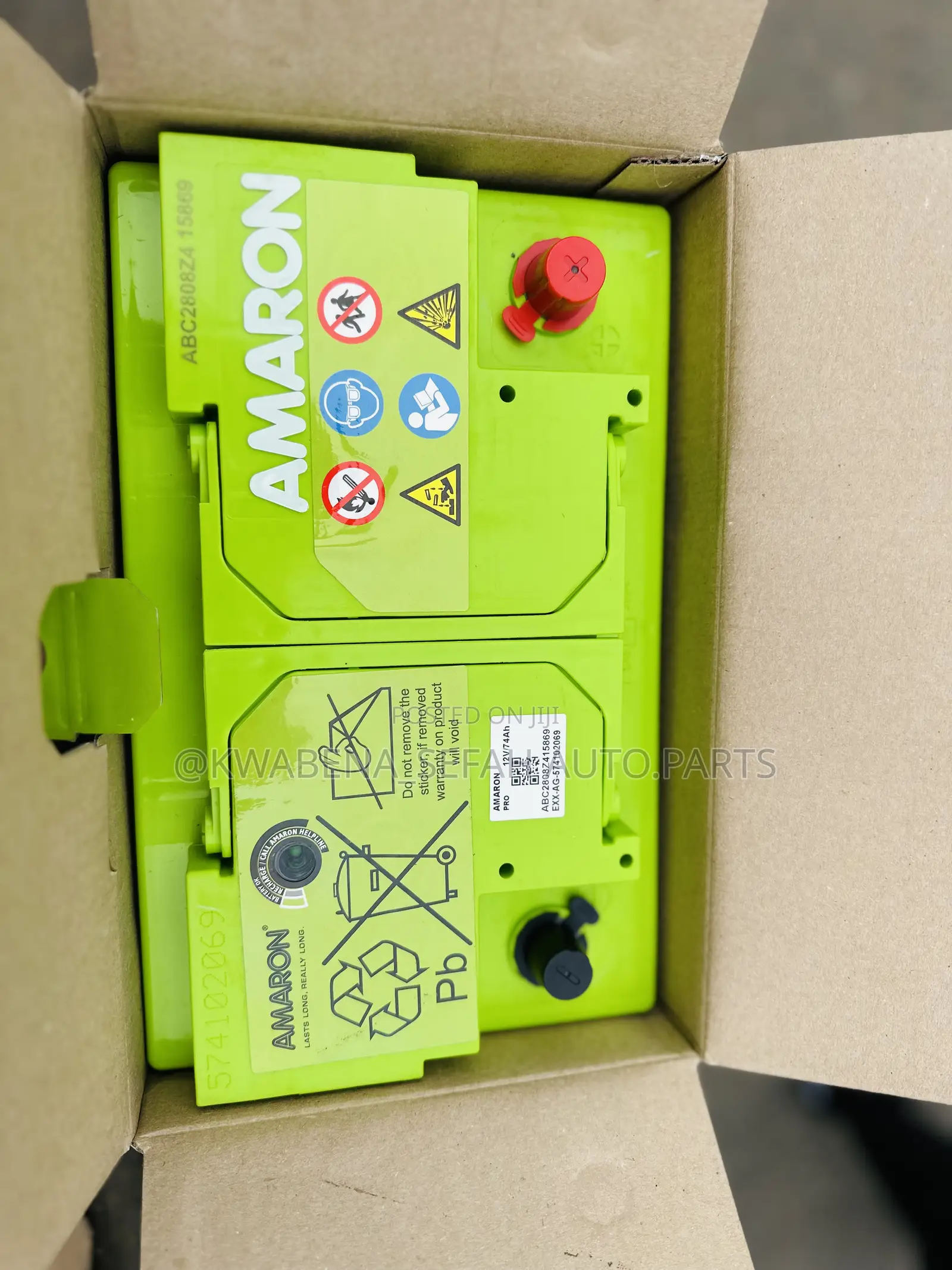 Original Amaron Battery (15plate) Available For All Cars