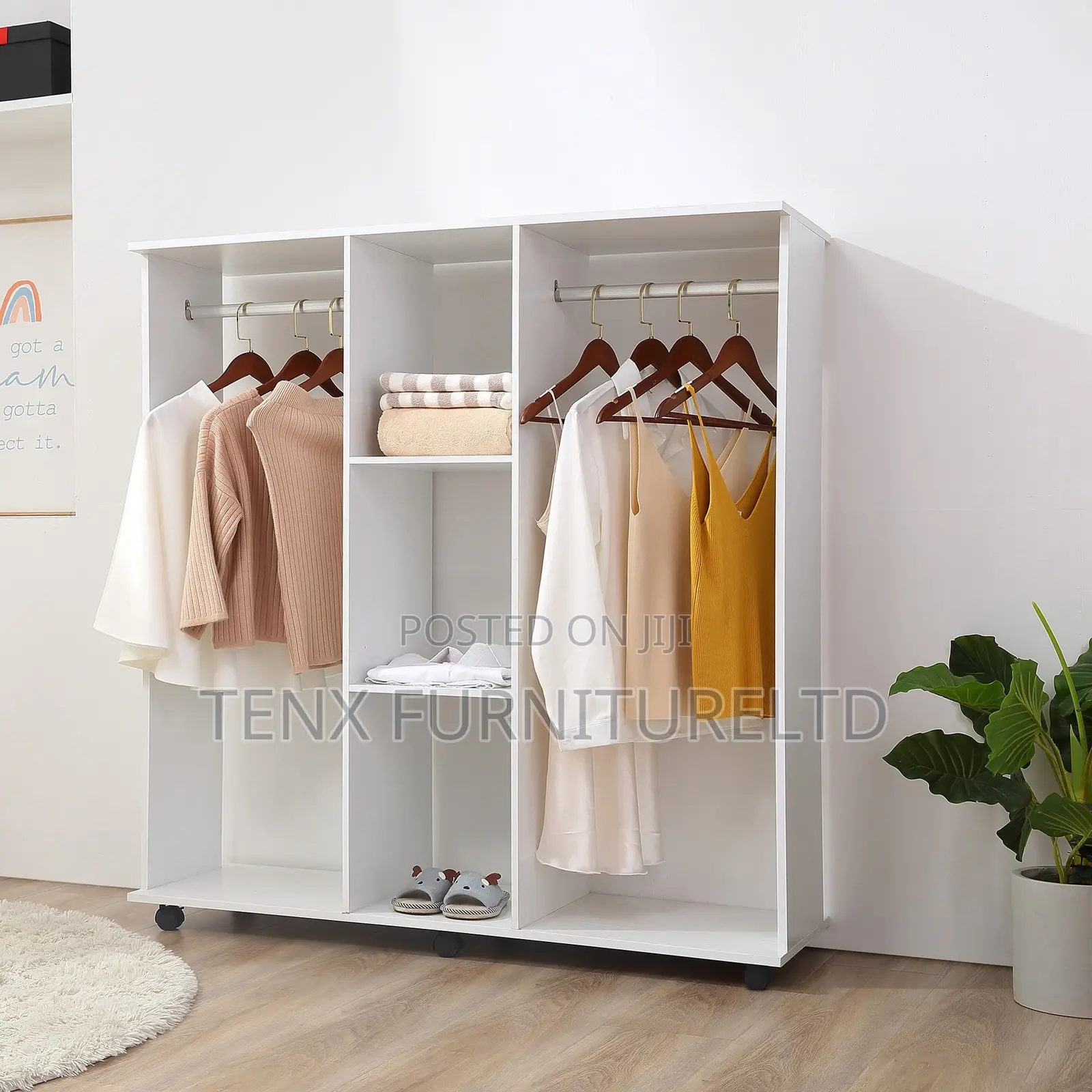 Wardrobe (Open Shelves)