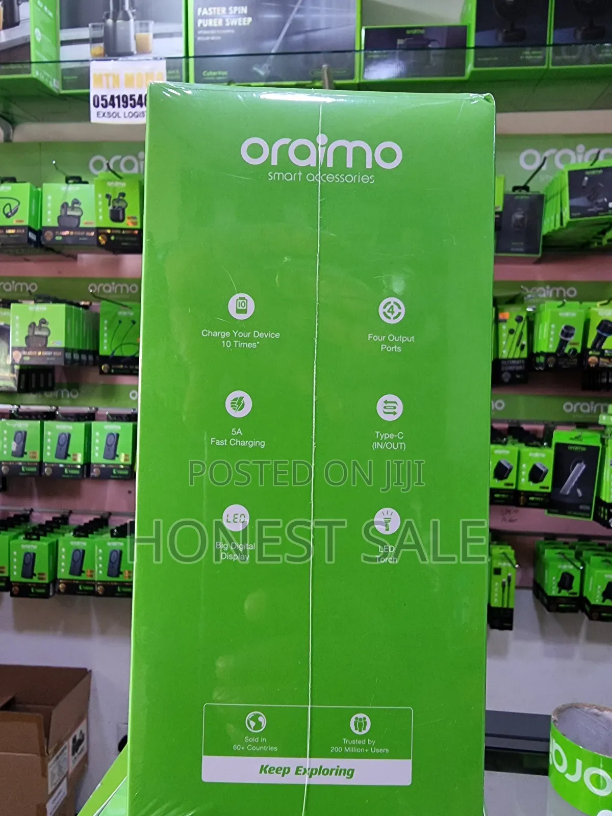 Oraimo Powerbox 500 50000mah 22.5w Power Bank