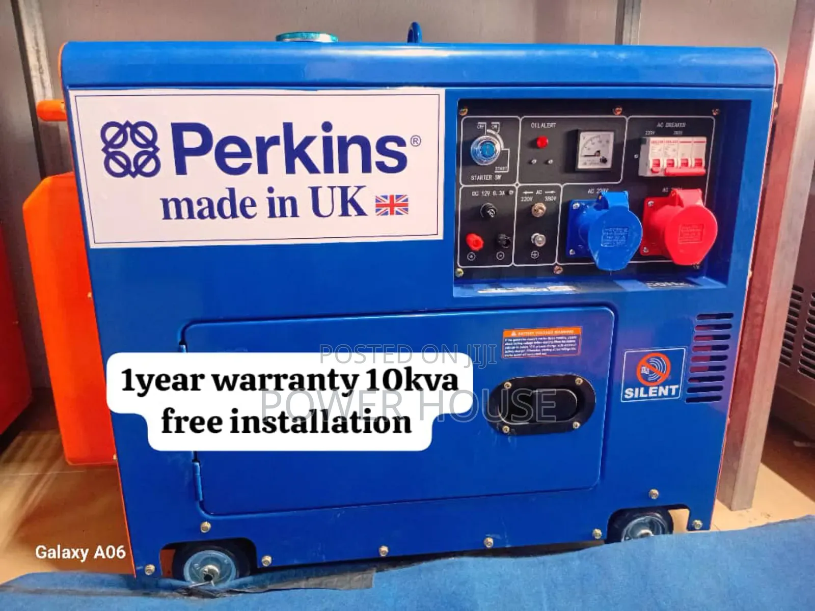 Super Silver Port 10kva 13000watts Diesel Generator 10kva