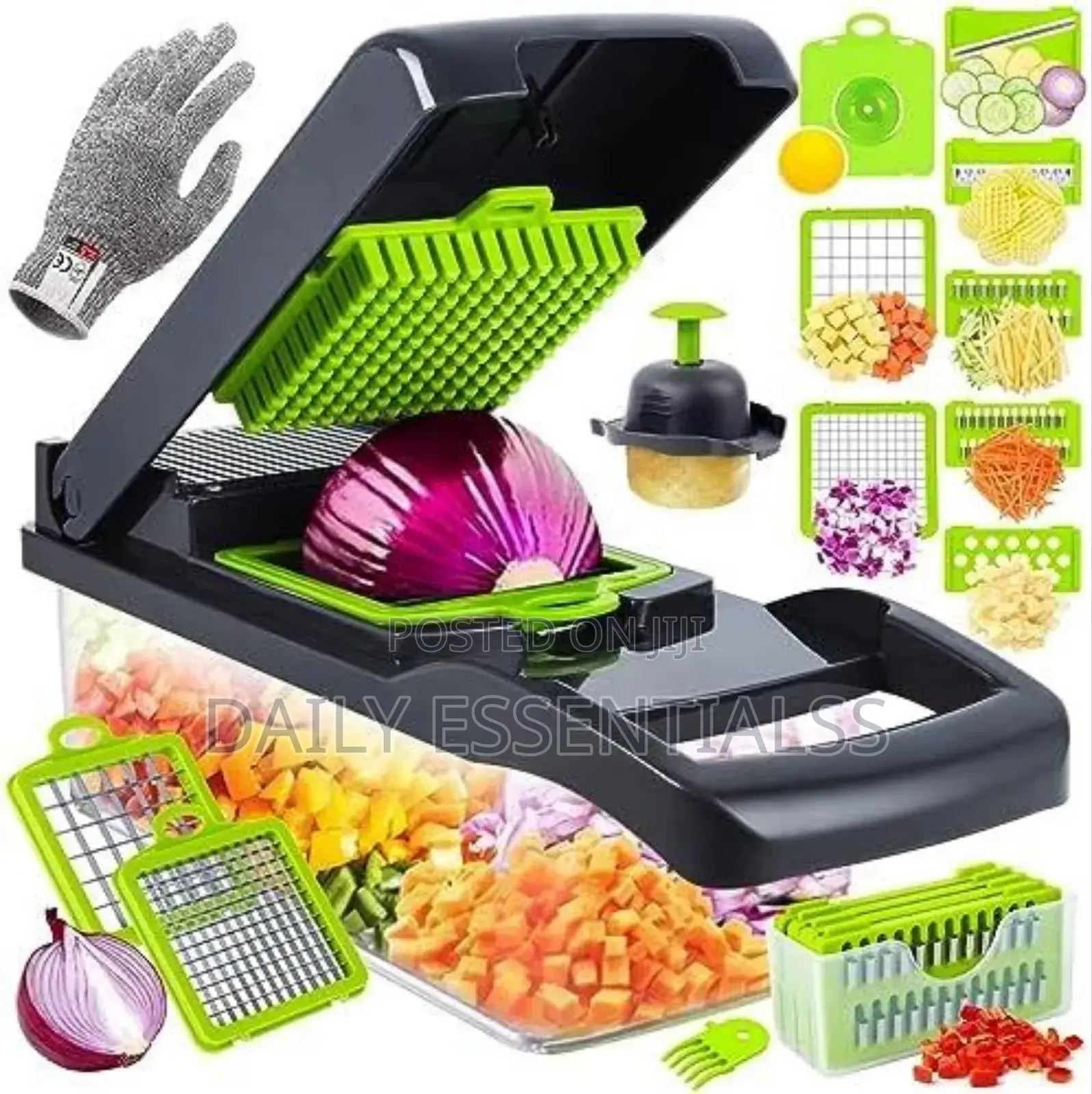 Manual 1.2l Food Chopper – Bpa-Free With Sharp Blades