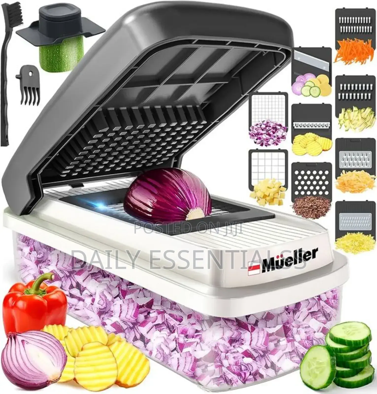 Onion Vegetable Chopper With Pull Cord