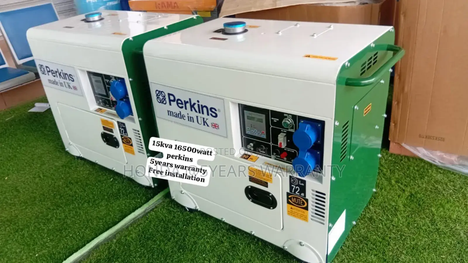 Energy Efficient Solutions 15kva 16500watt Perkins Generator