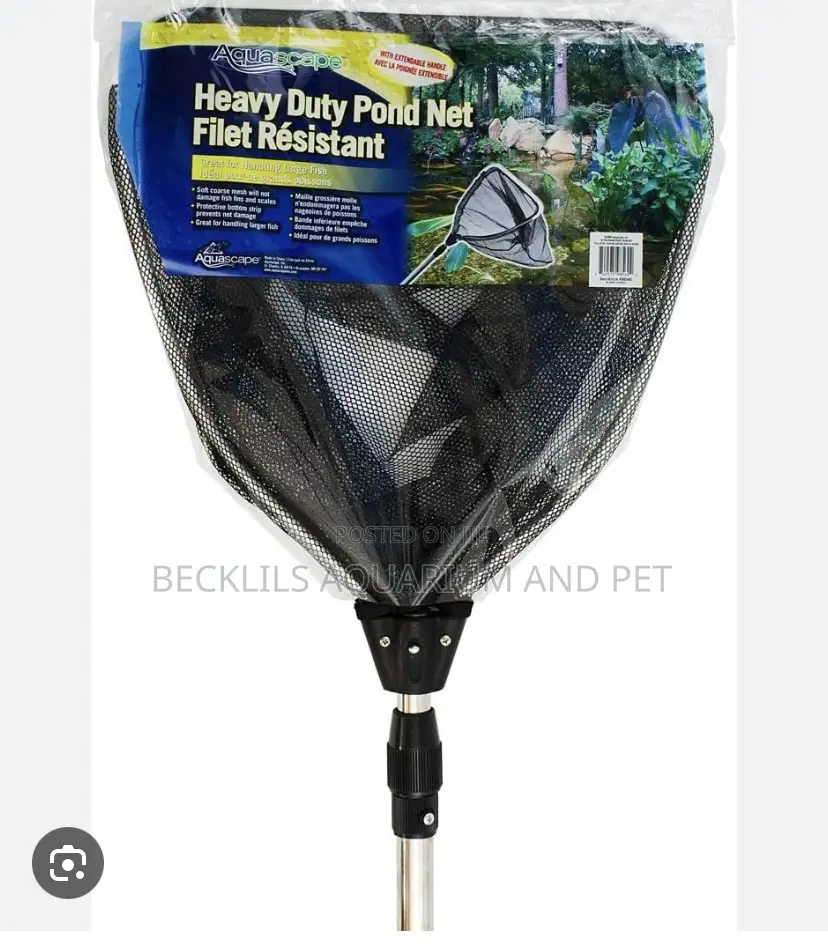 Heavy Duty Pond Net With Long Handle