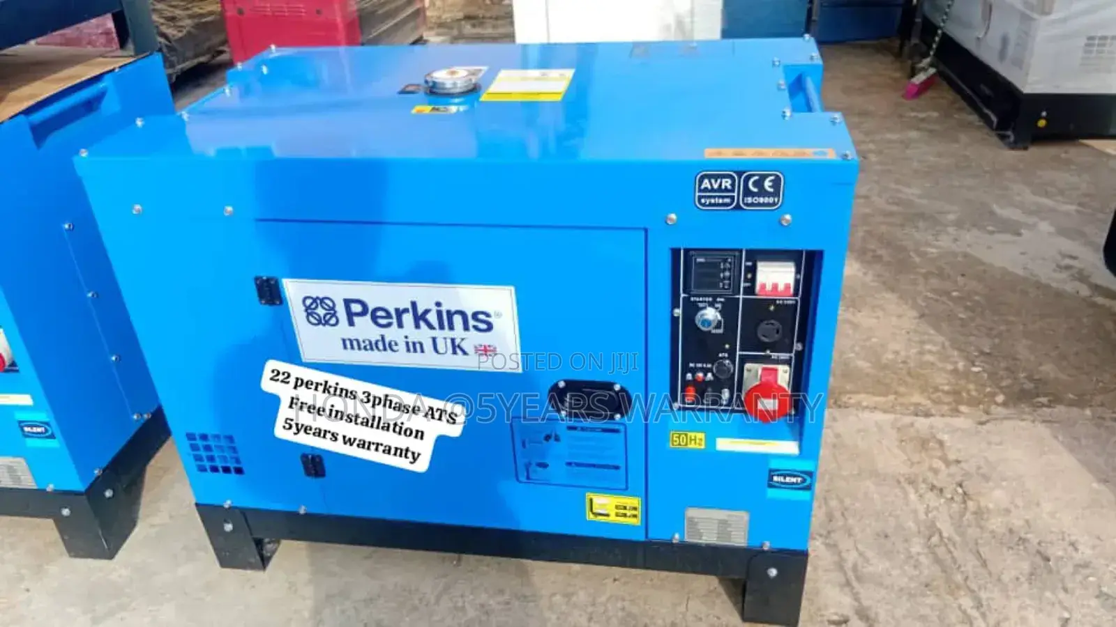 Easy Power Solutions 3phase 22kva Perkins Generator Ats 22kv
