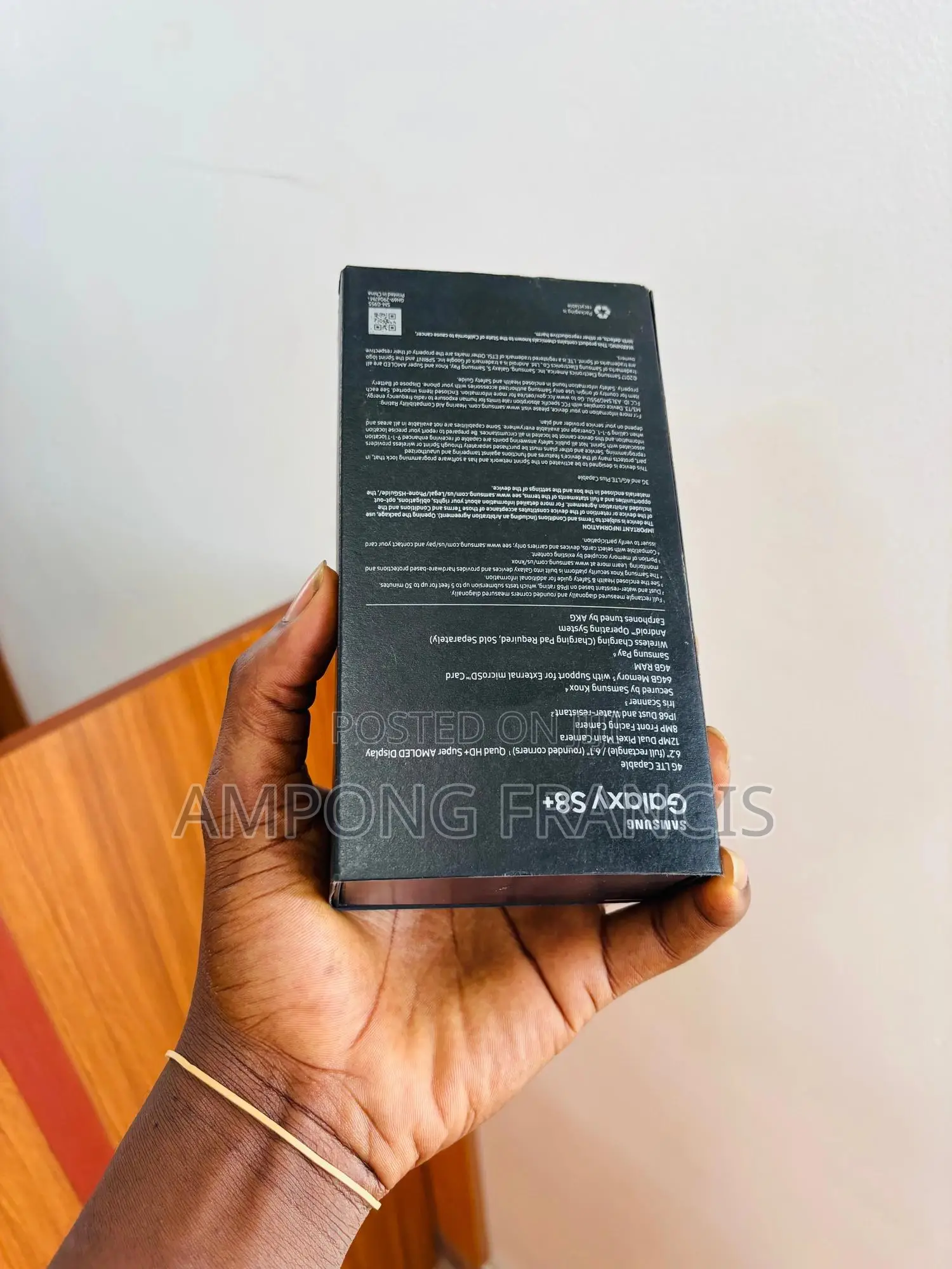 New Samsung Galaxy S8 Plus 64 GB Black