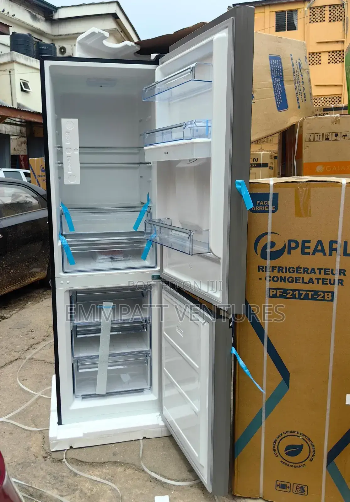 309l Pearl Double Door Refrigerator With Dispenser