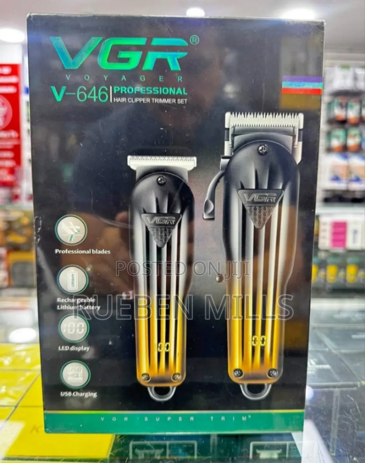 Full Set Of Professional Hair Clippers Barbering Machine