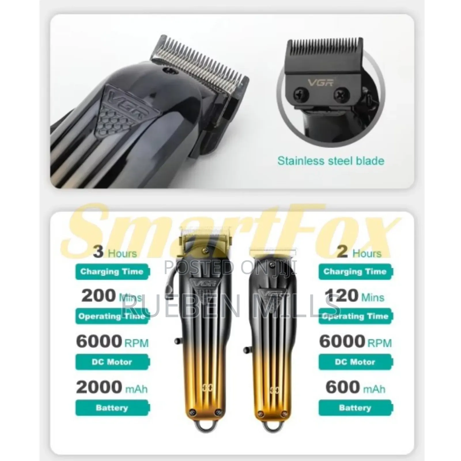 Full Set Of Professional Hair Clippers Barbering Machine