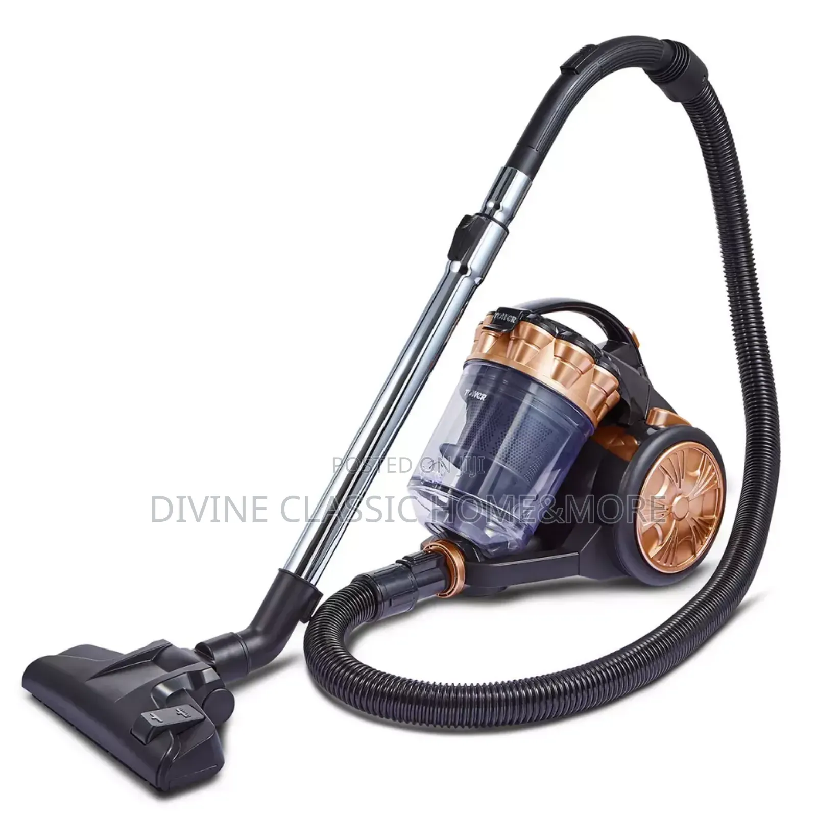 Tower Multi-Cyclonic Bagless Cylinder Vacuum Cleaner