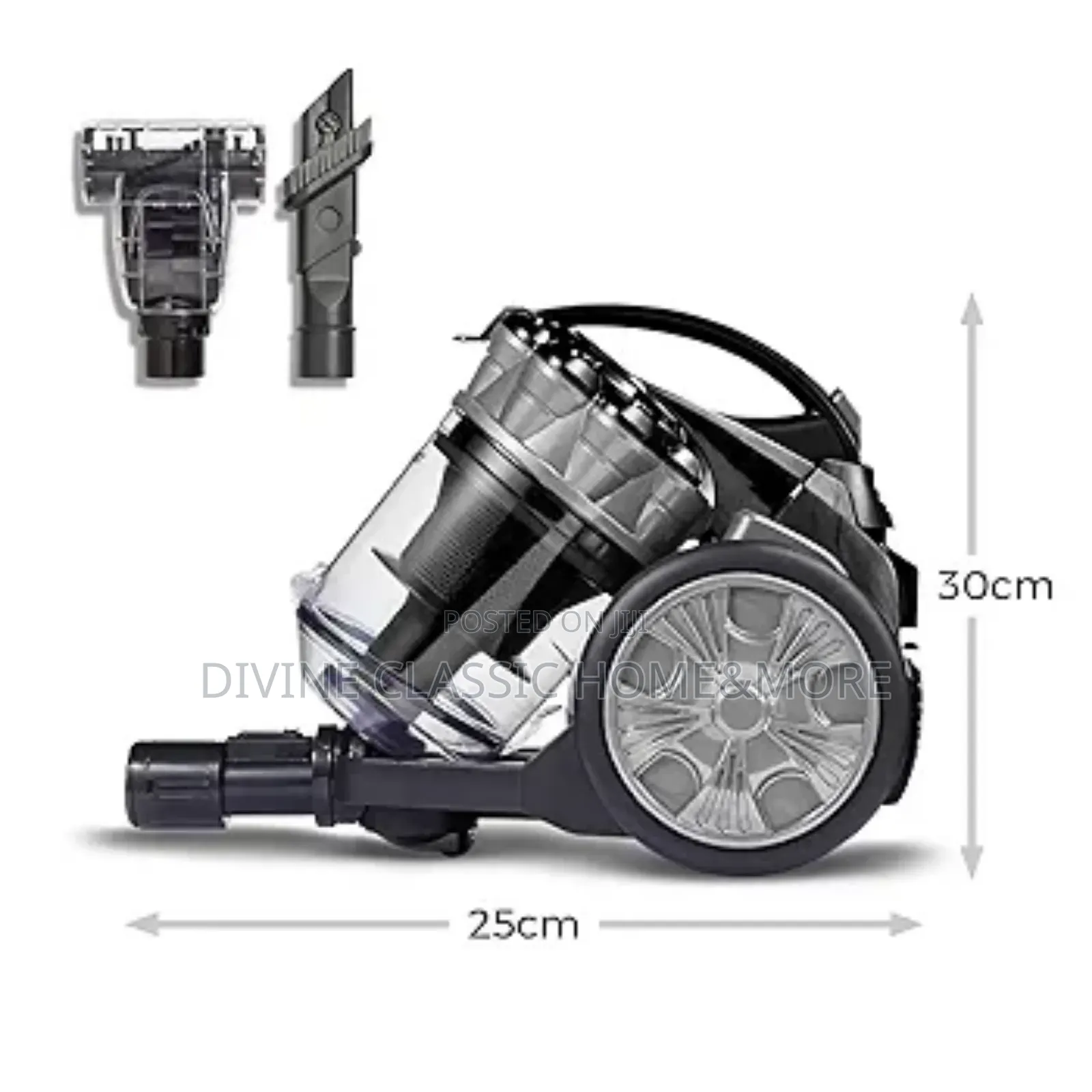 Tower Multi-Cyclonic Bagless Cylinder Vacuum Cleaner