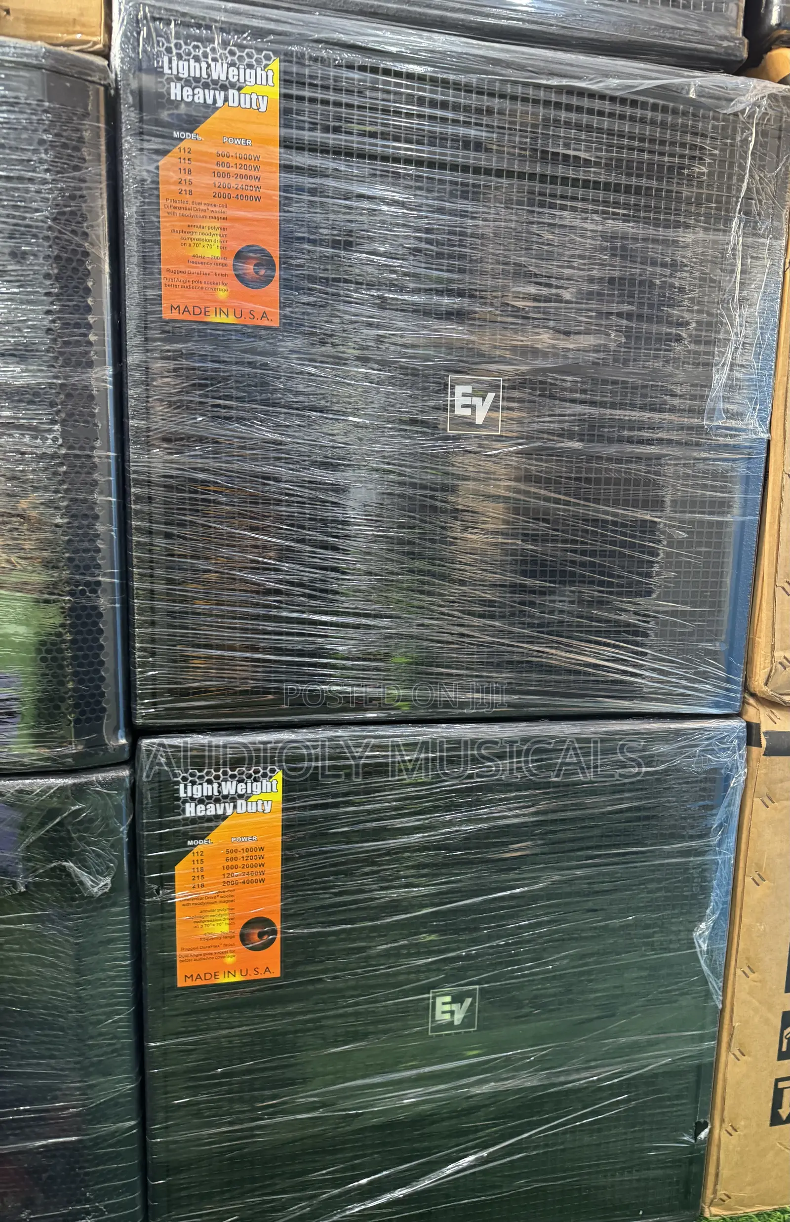 Ev- Single Bass Speaker