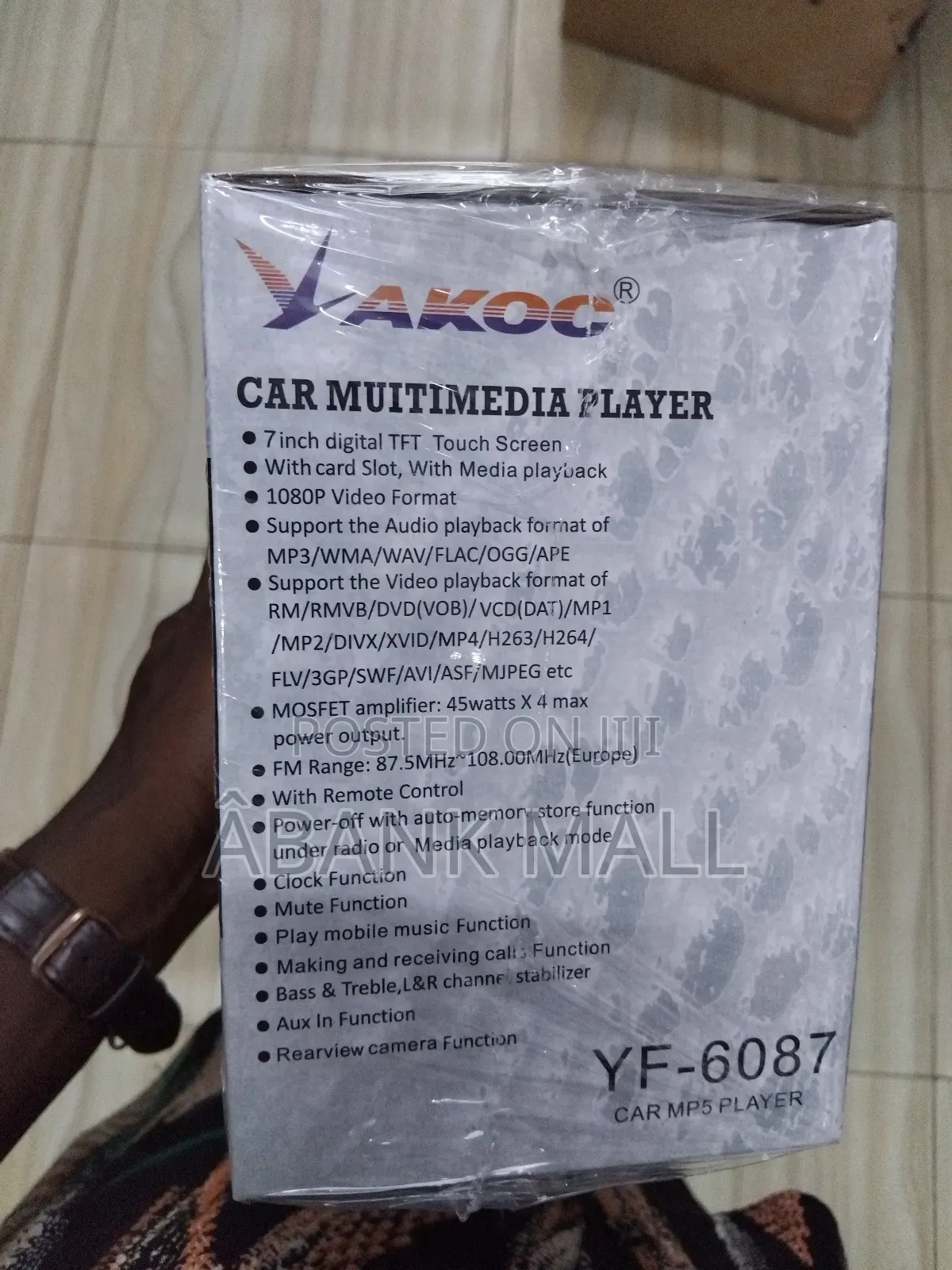 Universal Car Tape- Touch Screen