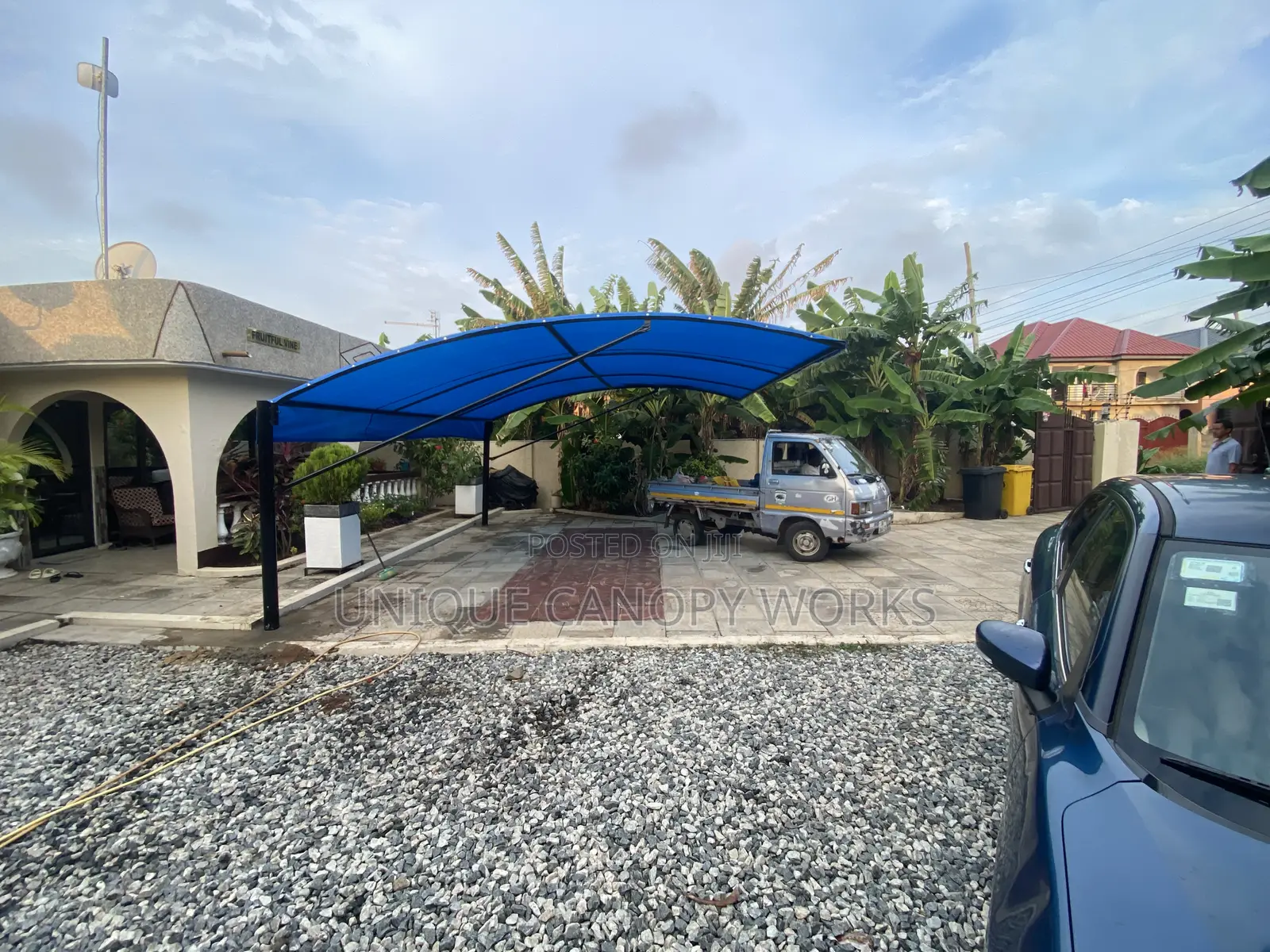 Down Grip Carport