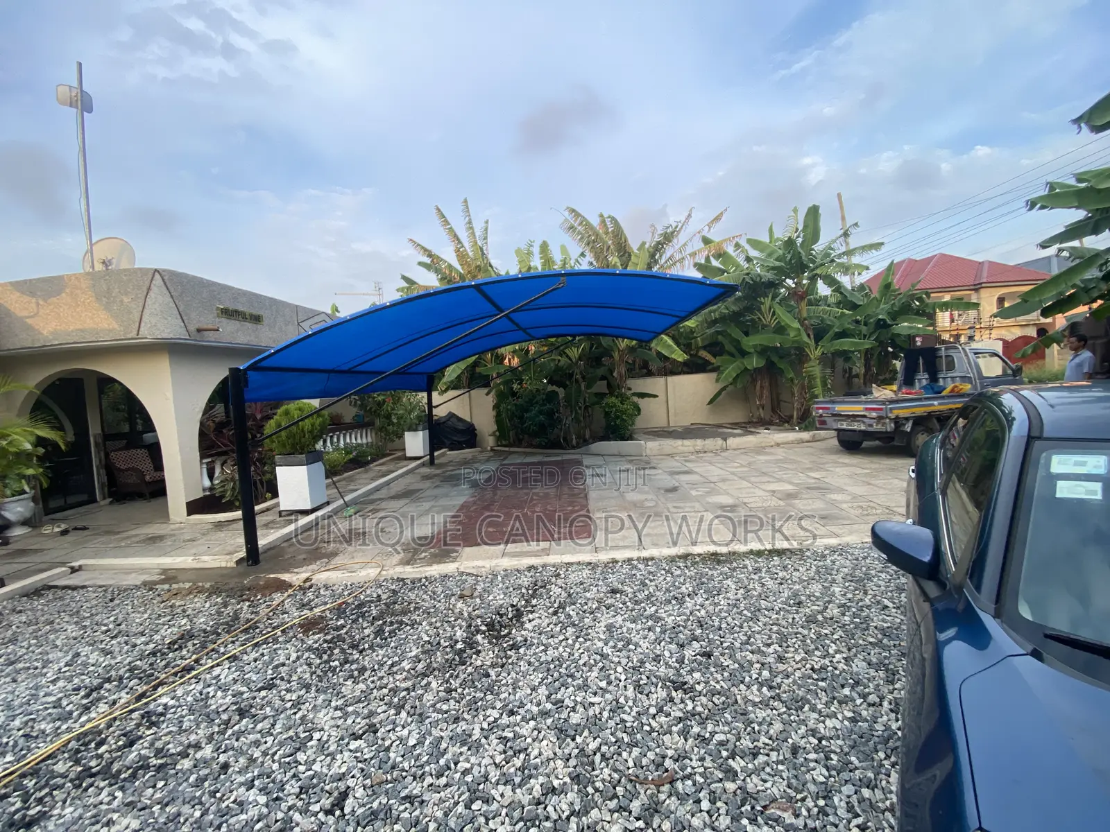 Down Grip Carport